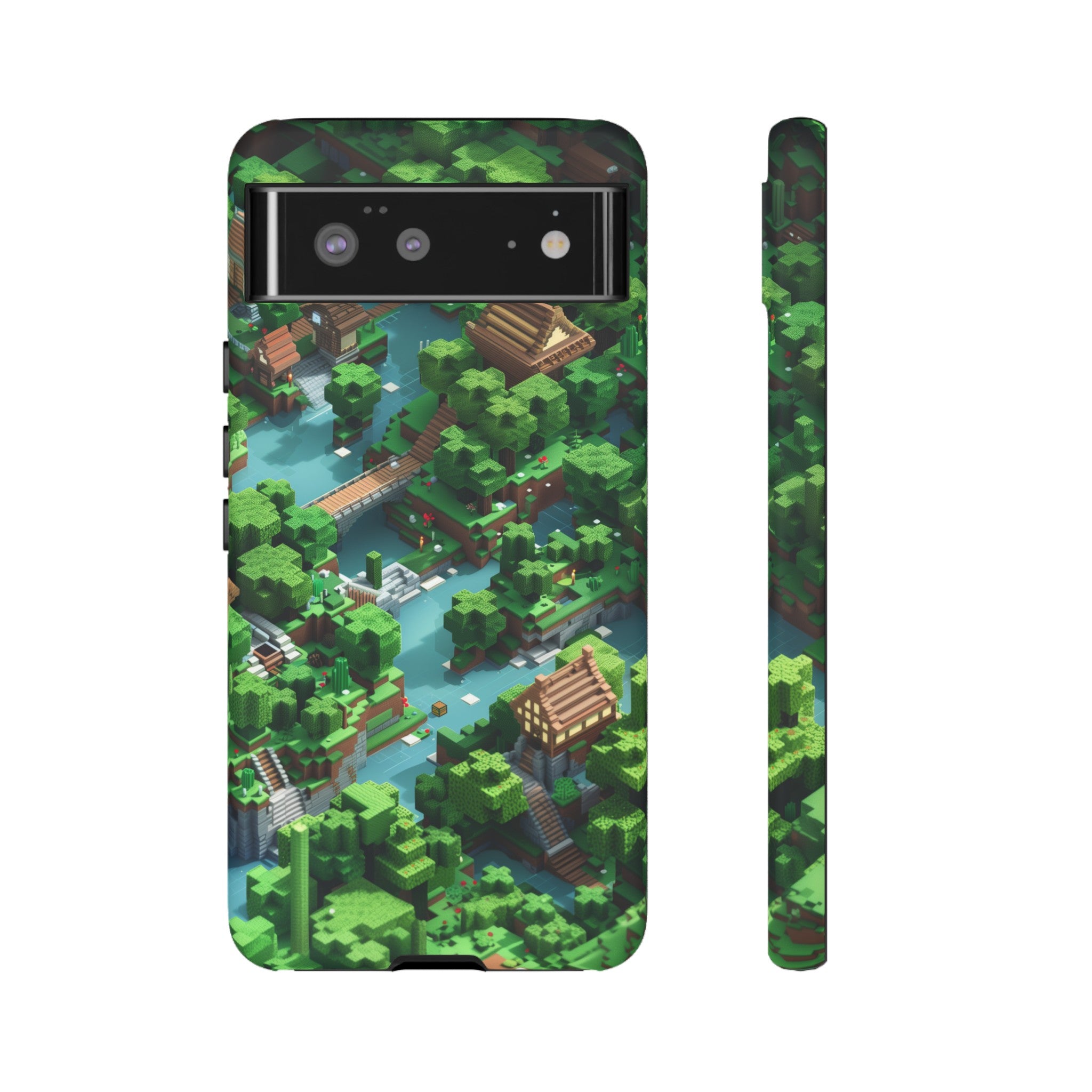 Minecraft Mini World Tough Case