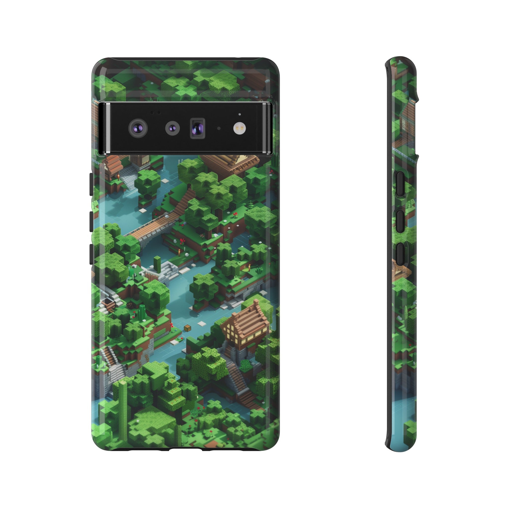 Minecraft Mini World Tough Case