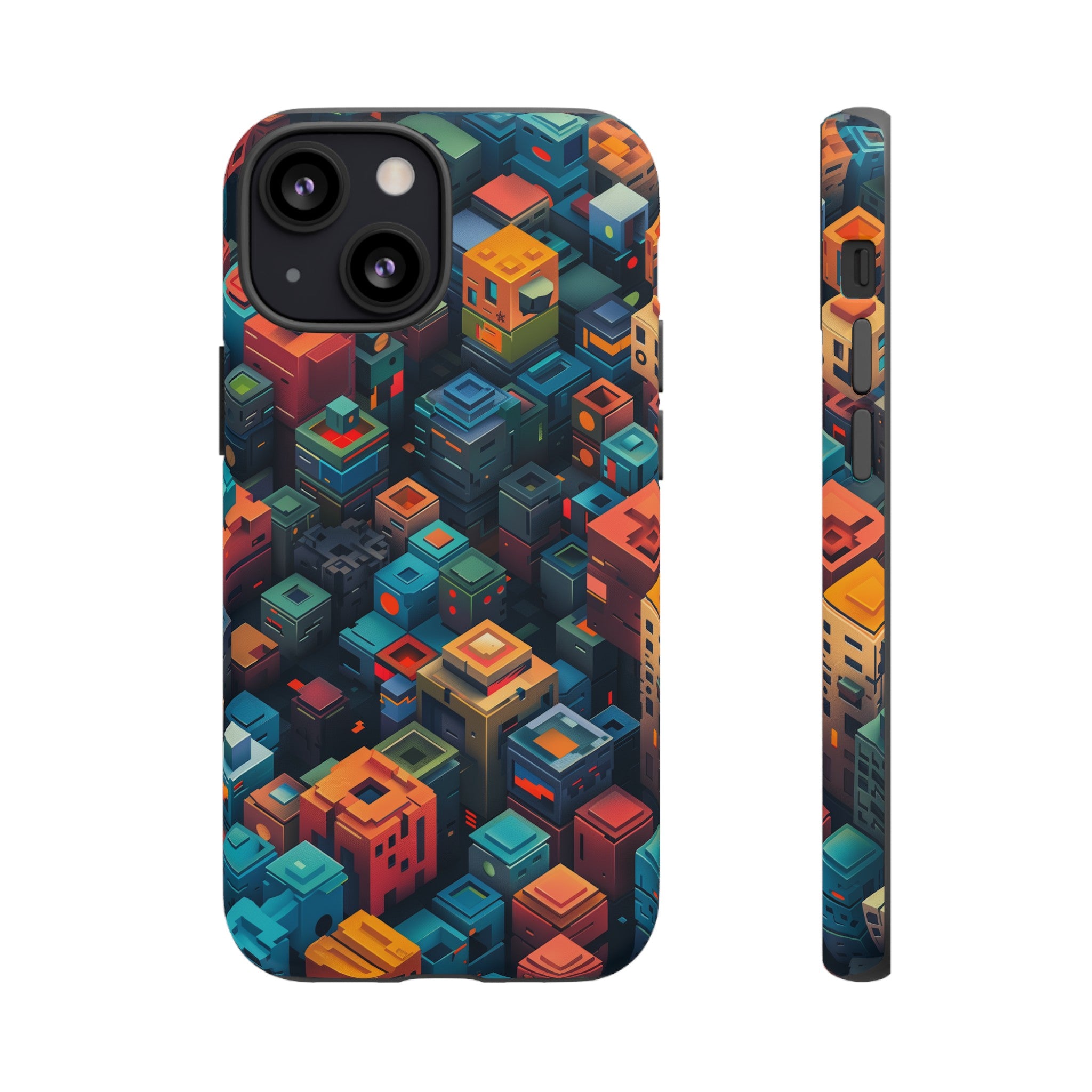 Pixel City Heights Tough Case