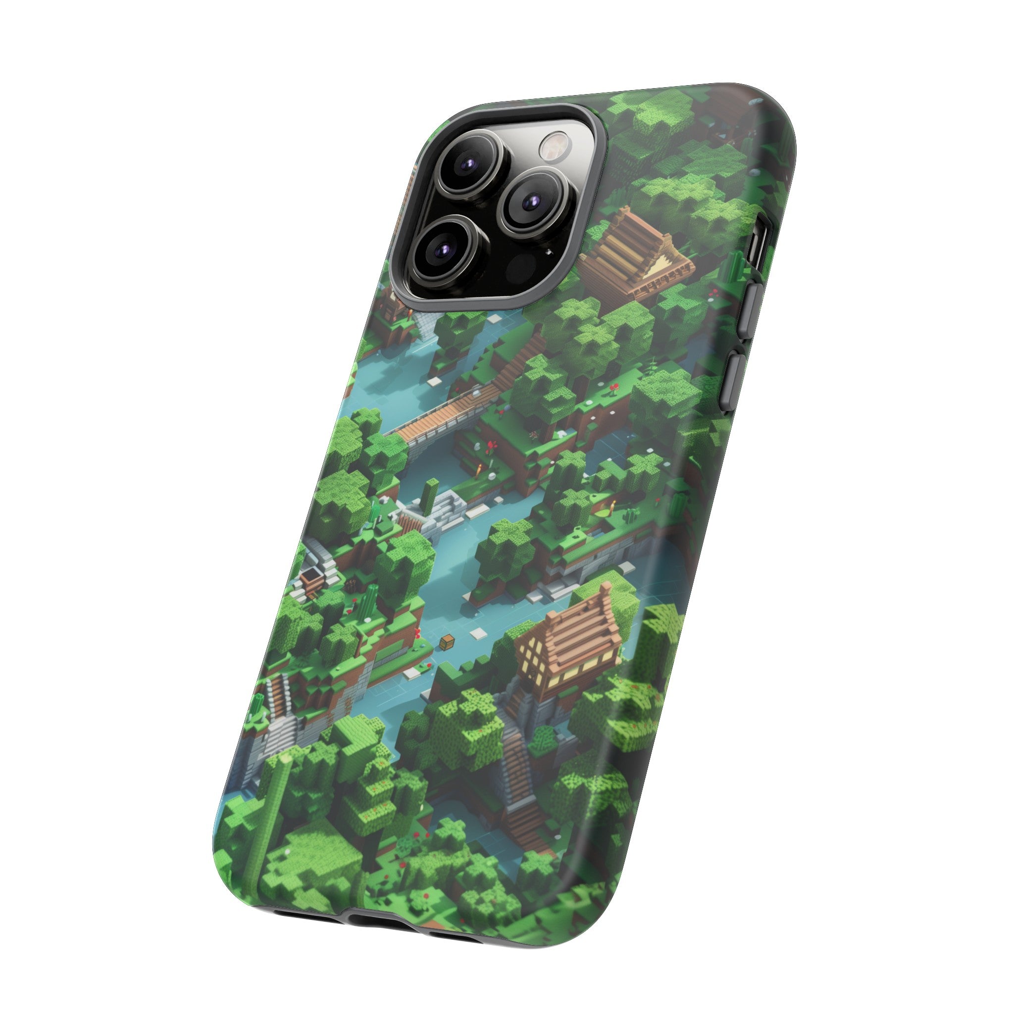 Minecraft Mini World Tough Case