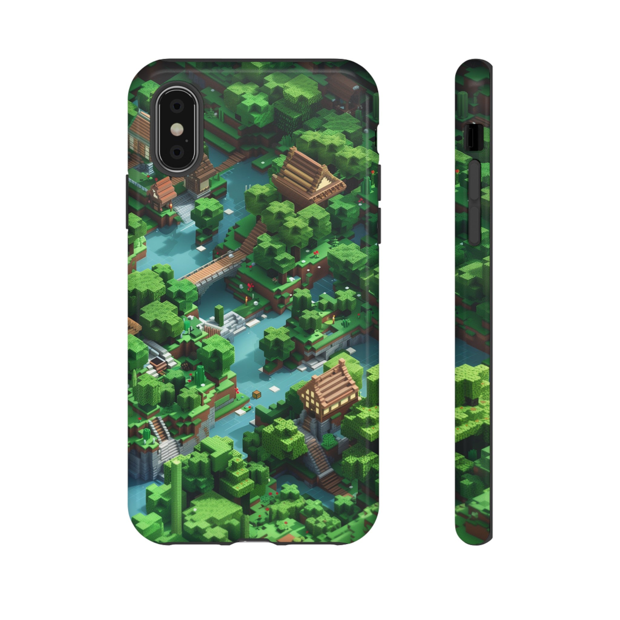 Minecraft Mini World Tough Case