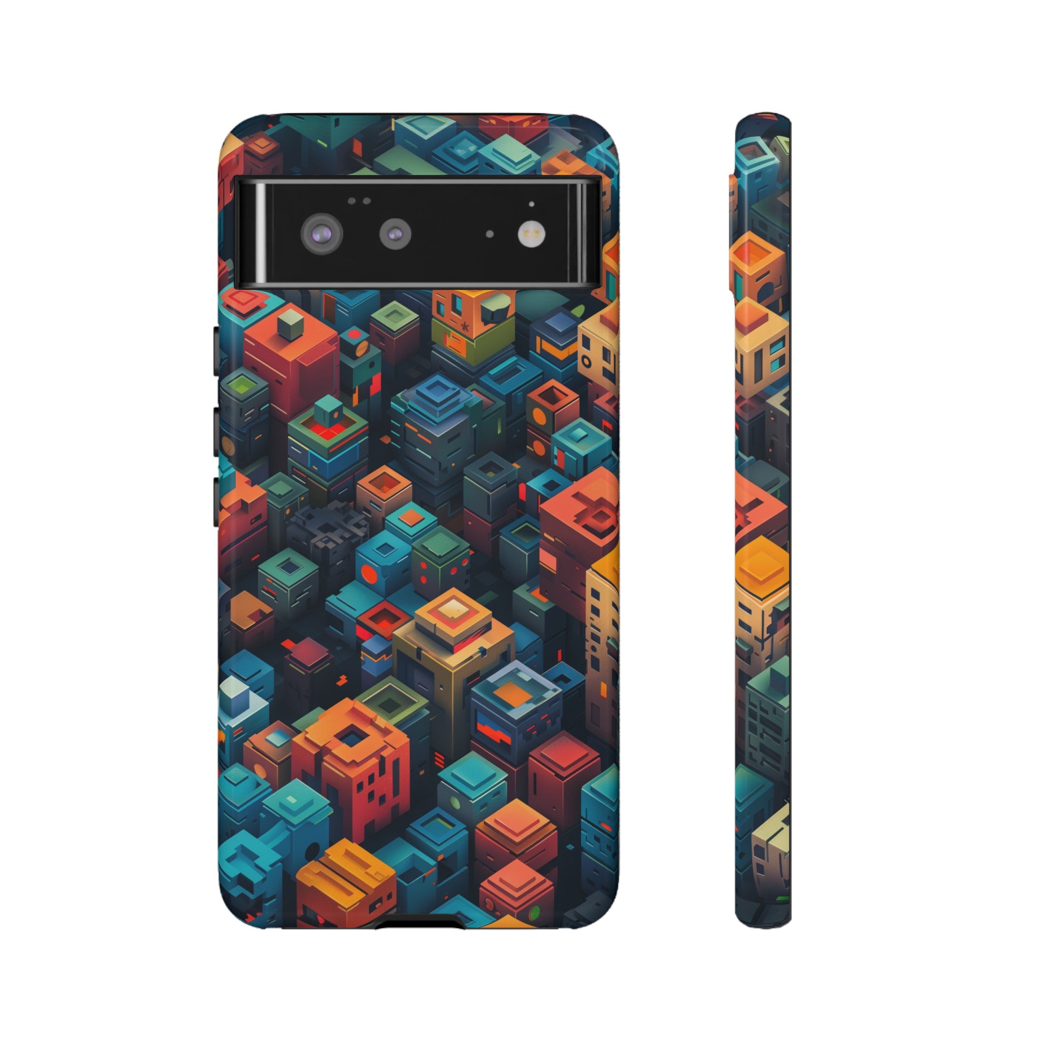 Pixel City Heights Tough Case