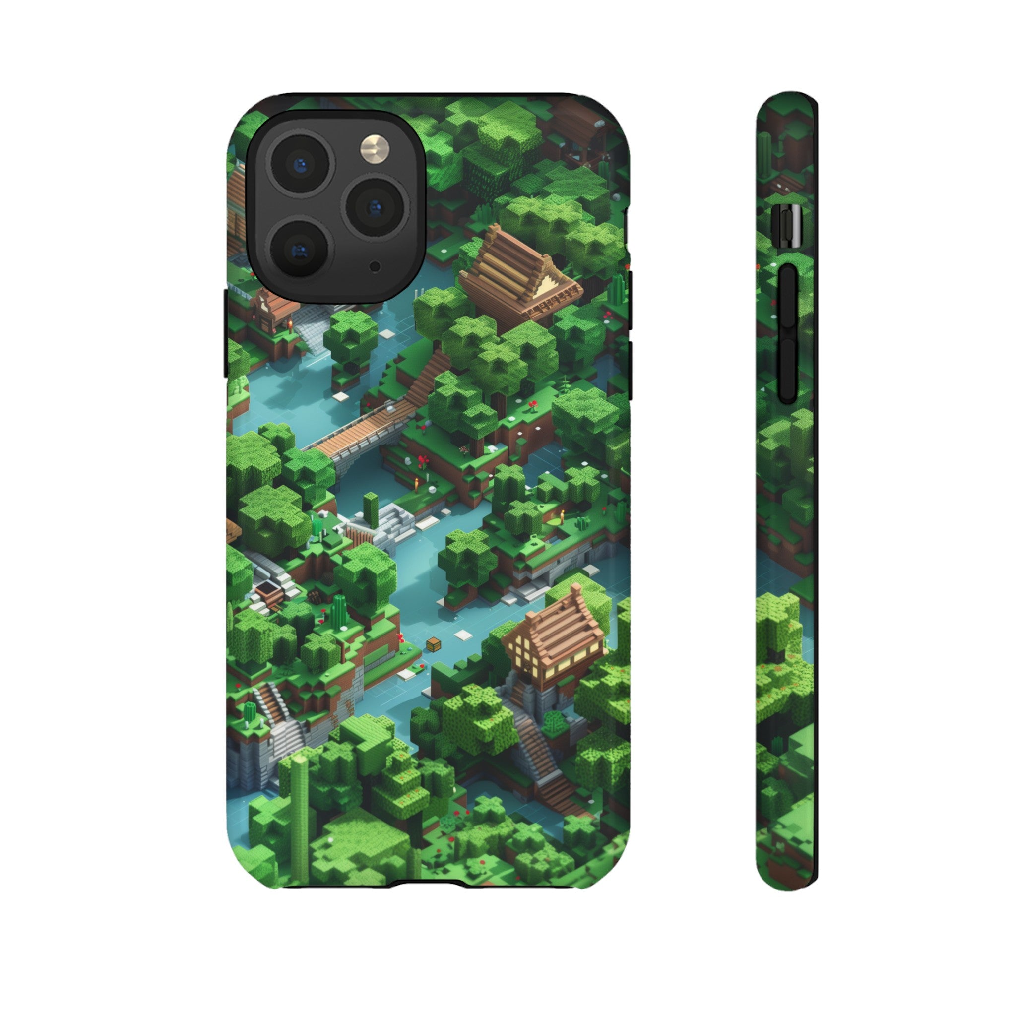 Minecraft Mini World Tough Case