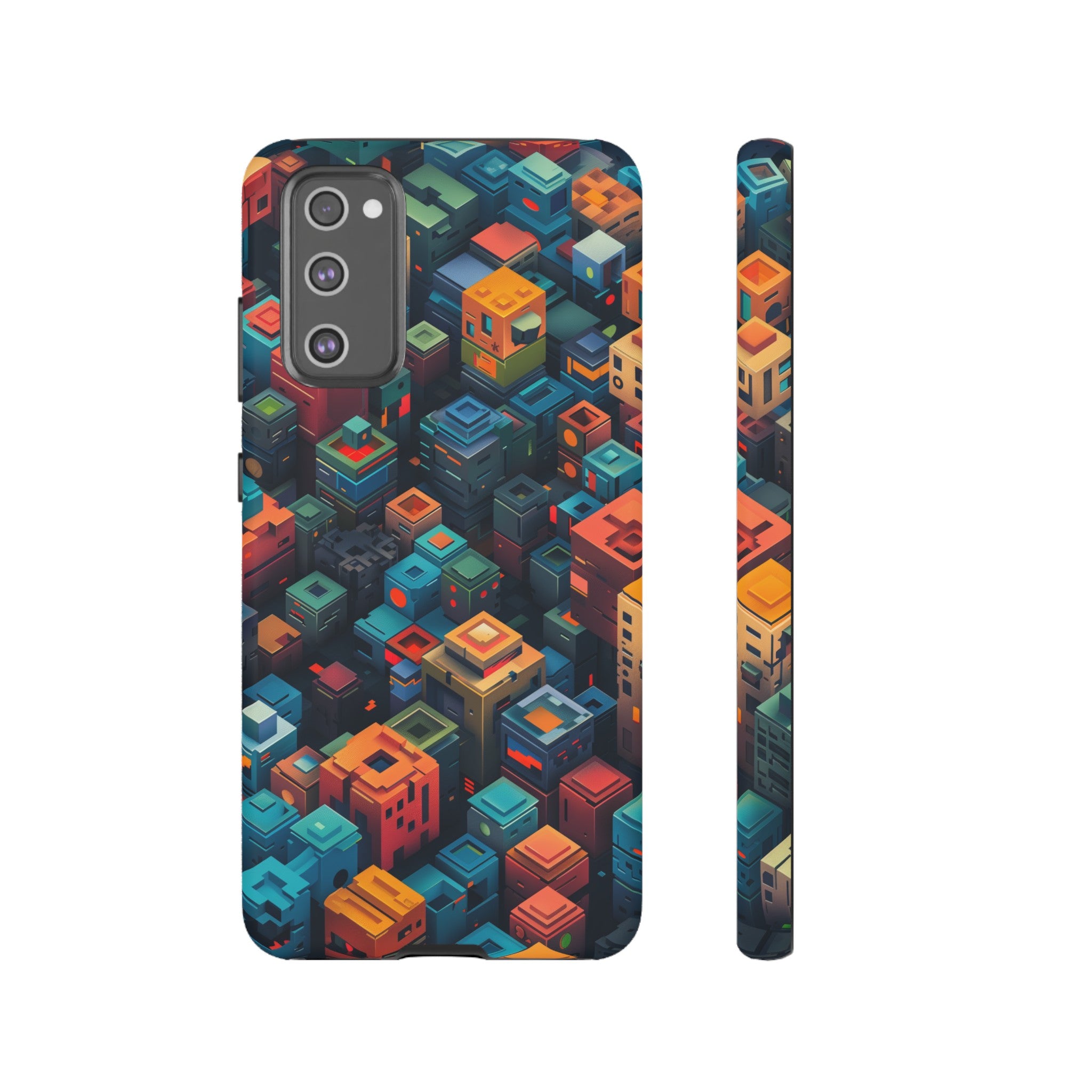 Pixel City Heights Tough Case