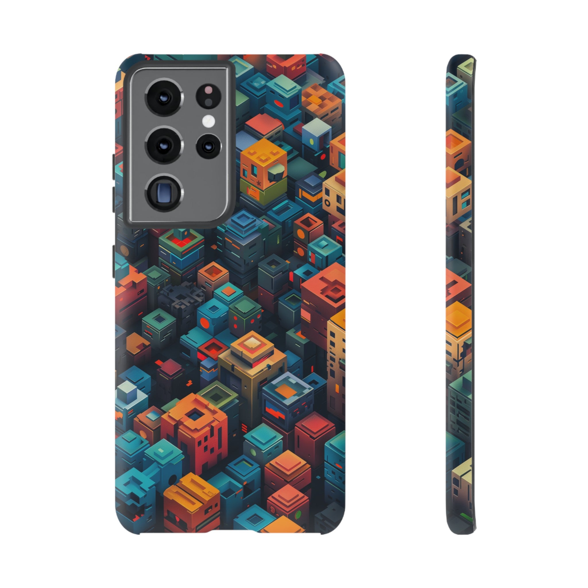 Pixel City Heights Tough Case