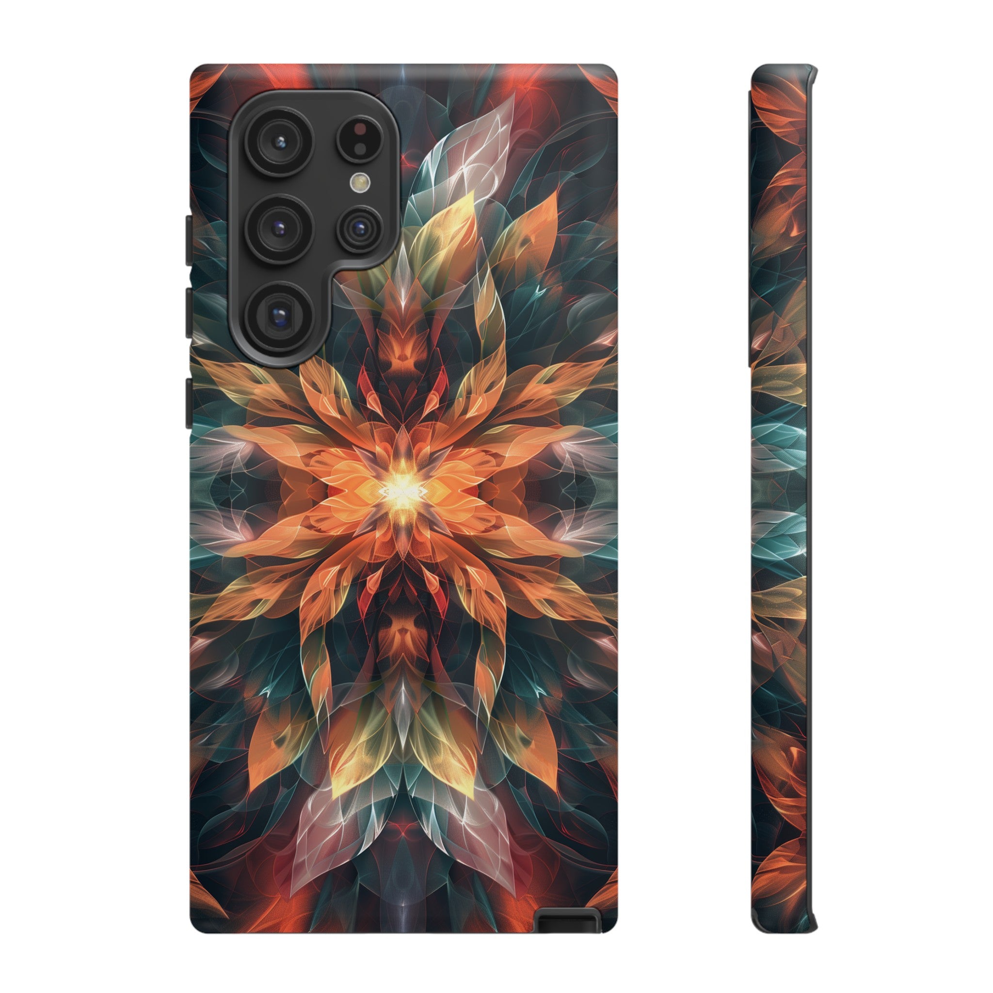 Radiant Bloom Fusion Tough Case