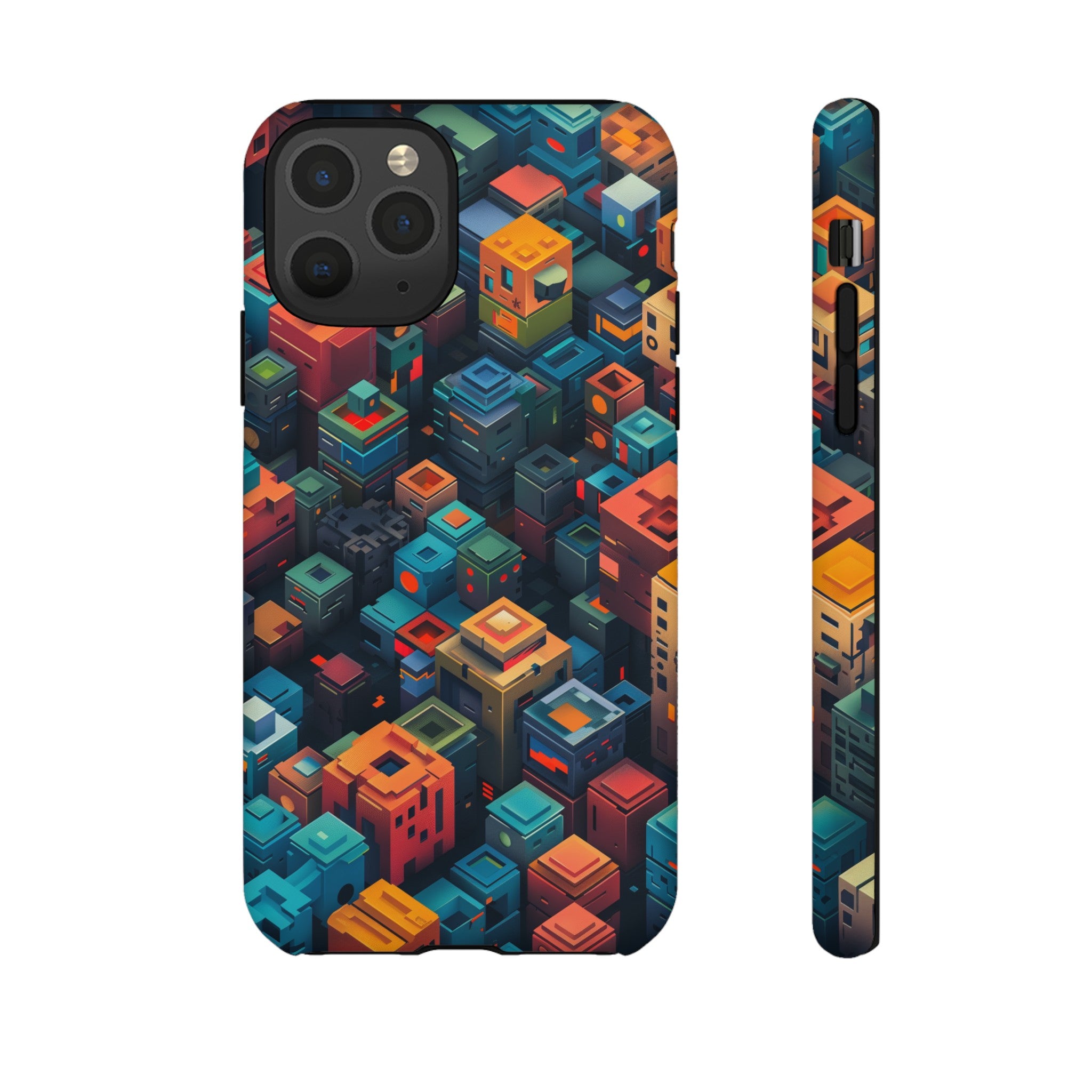 Pixel City Heights Tough Case