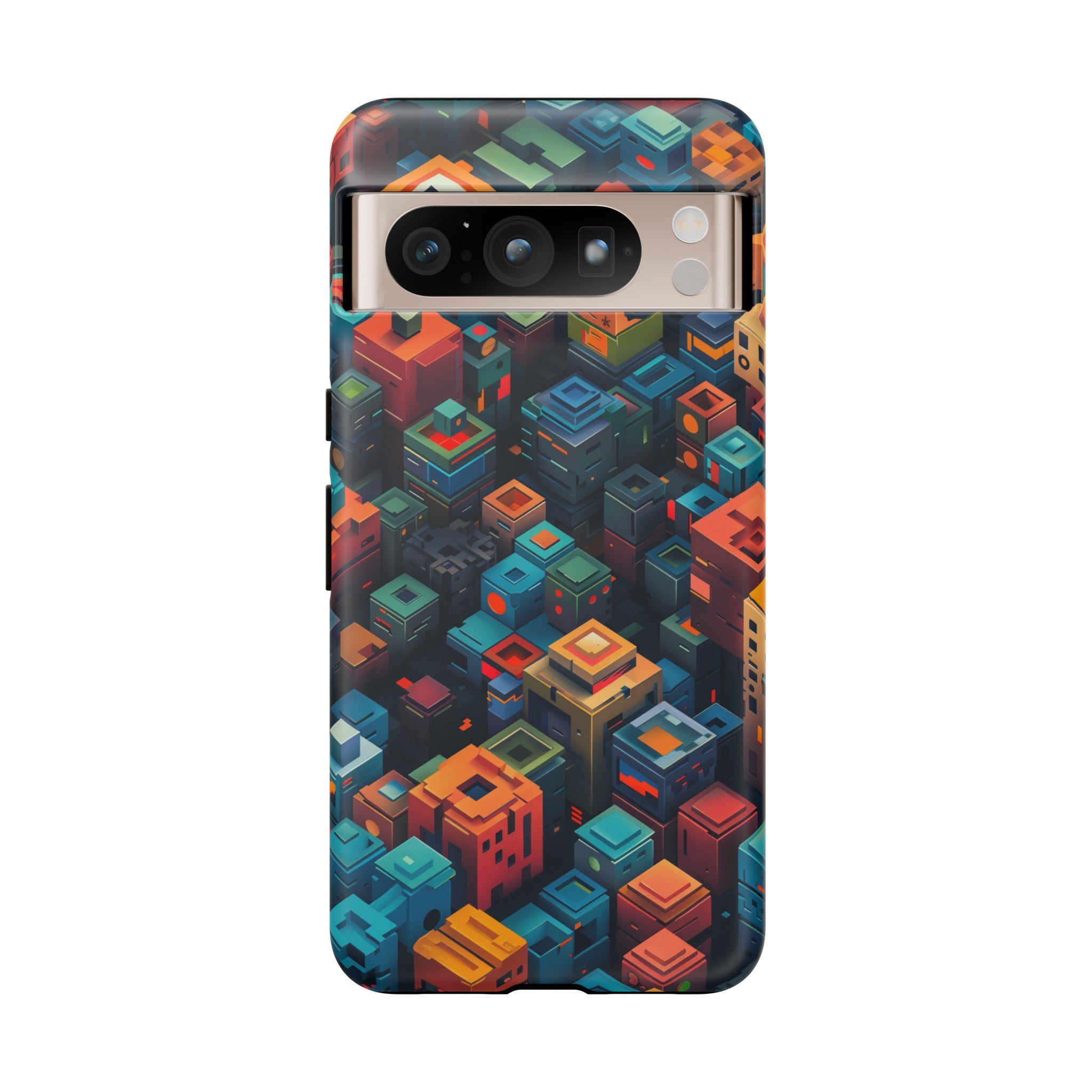 Pixel City Heights Tough Case