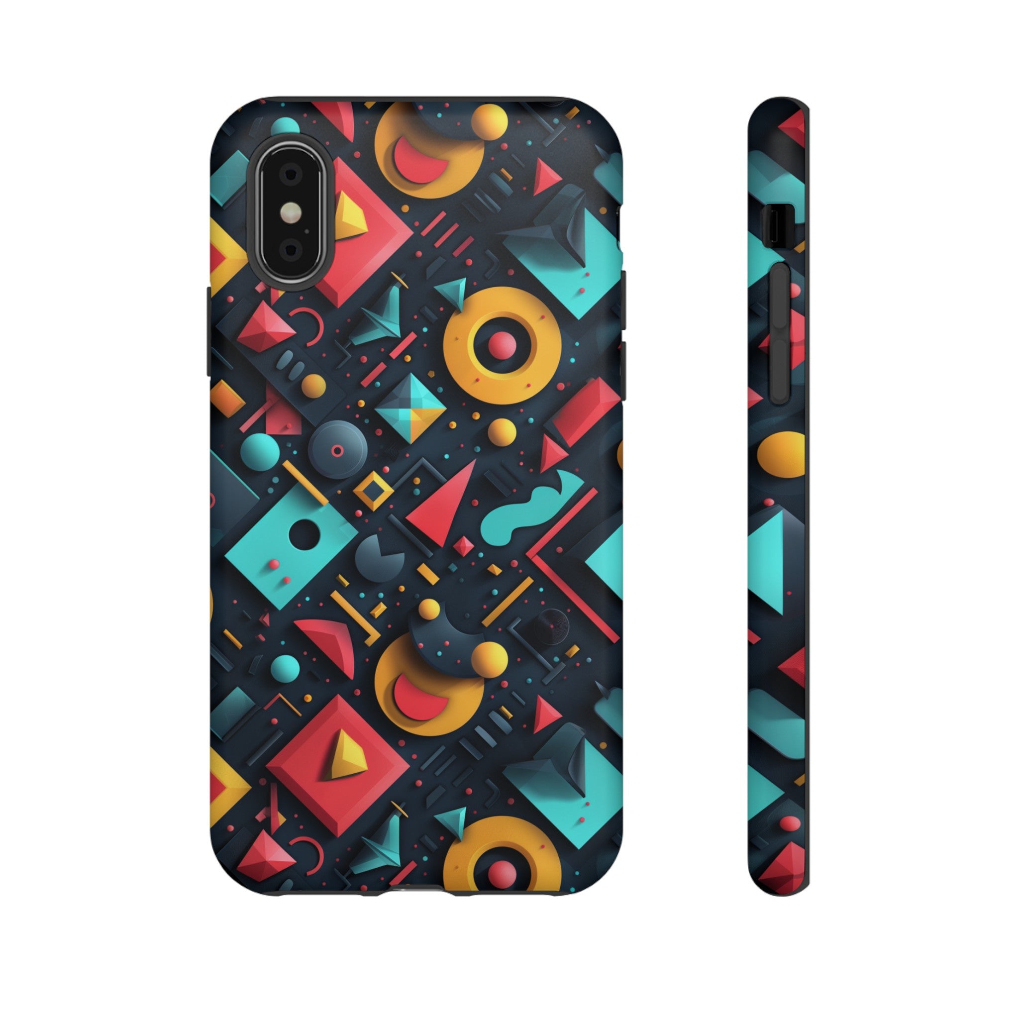 Playful Polygon Playground Tough Case