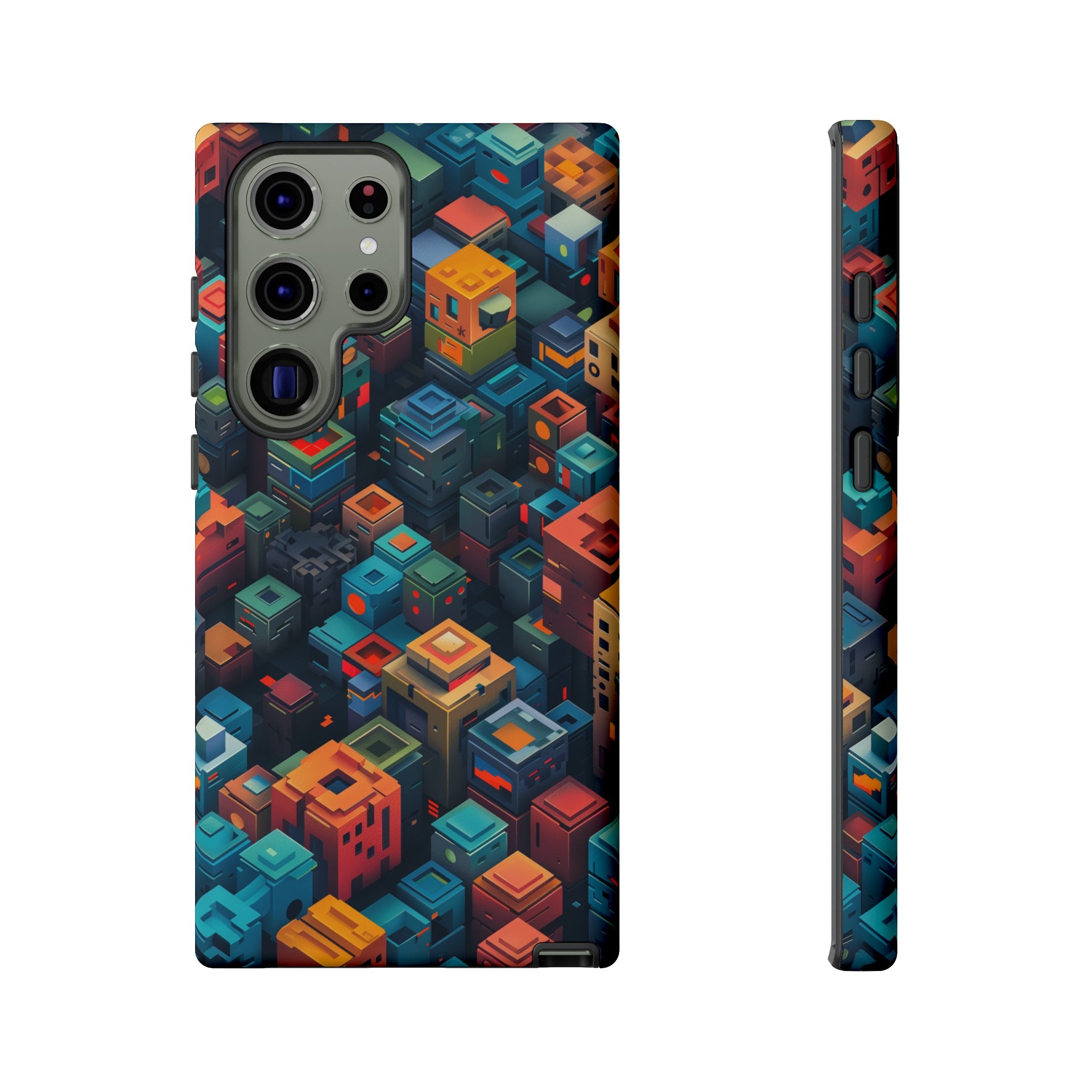 Pixel City Heights Tough Case