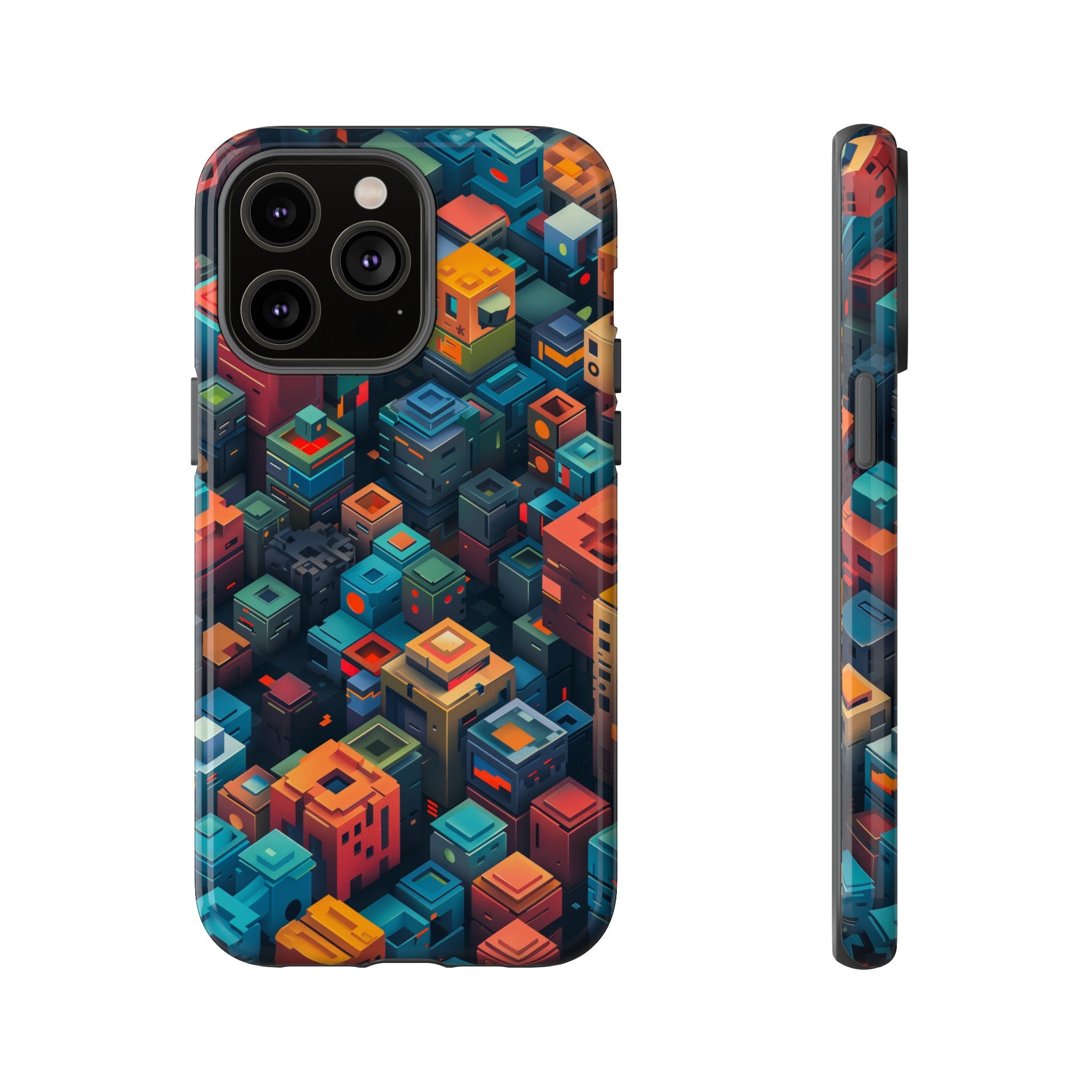 Pixel City Heights Tough Case