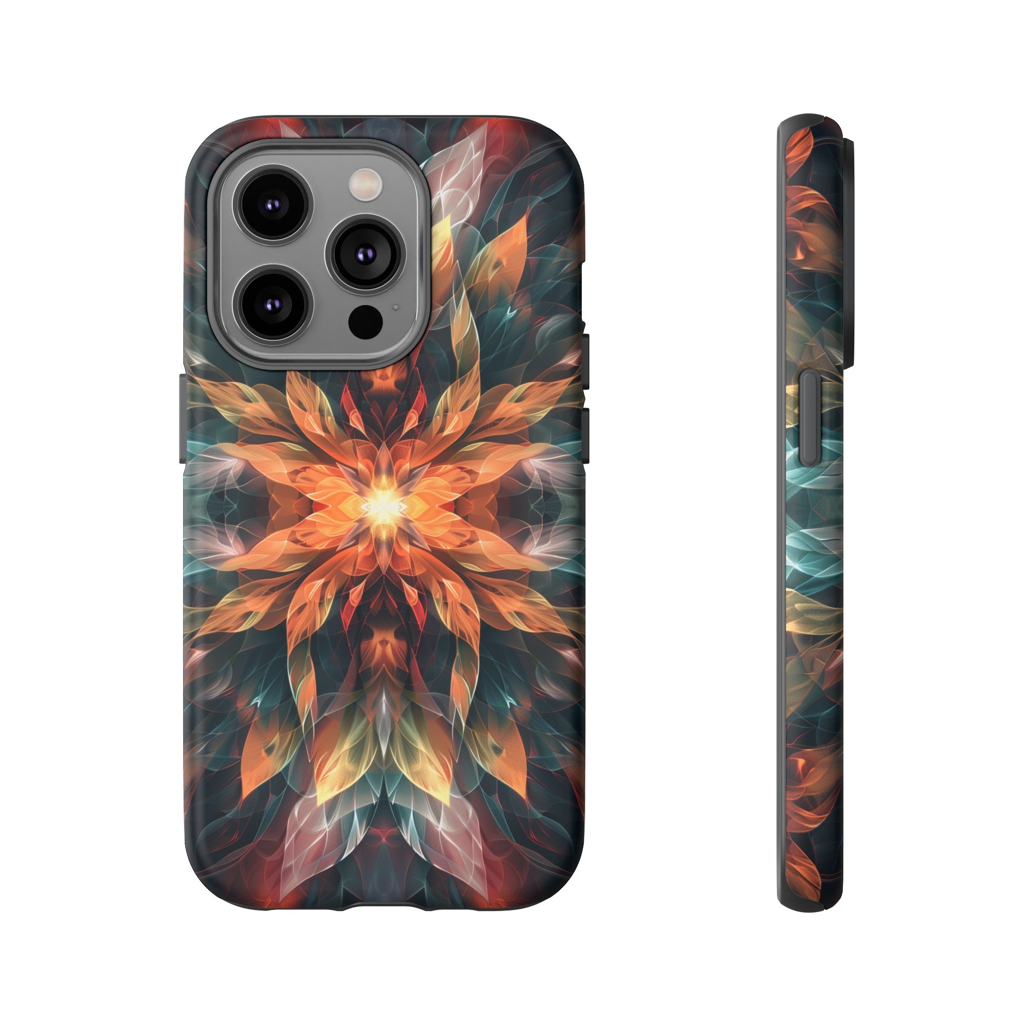 Radiant Bloom Fusion Tough Case