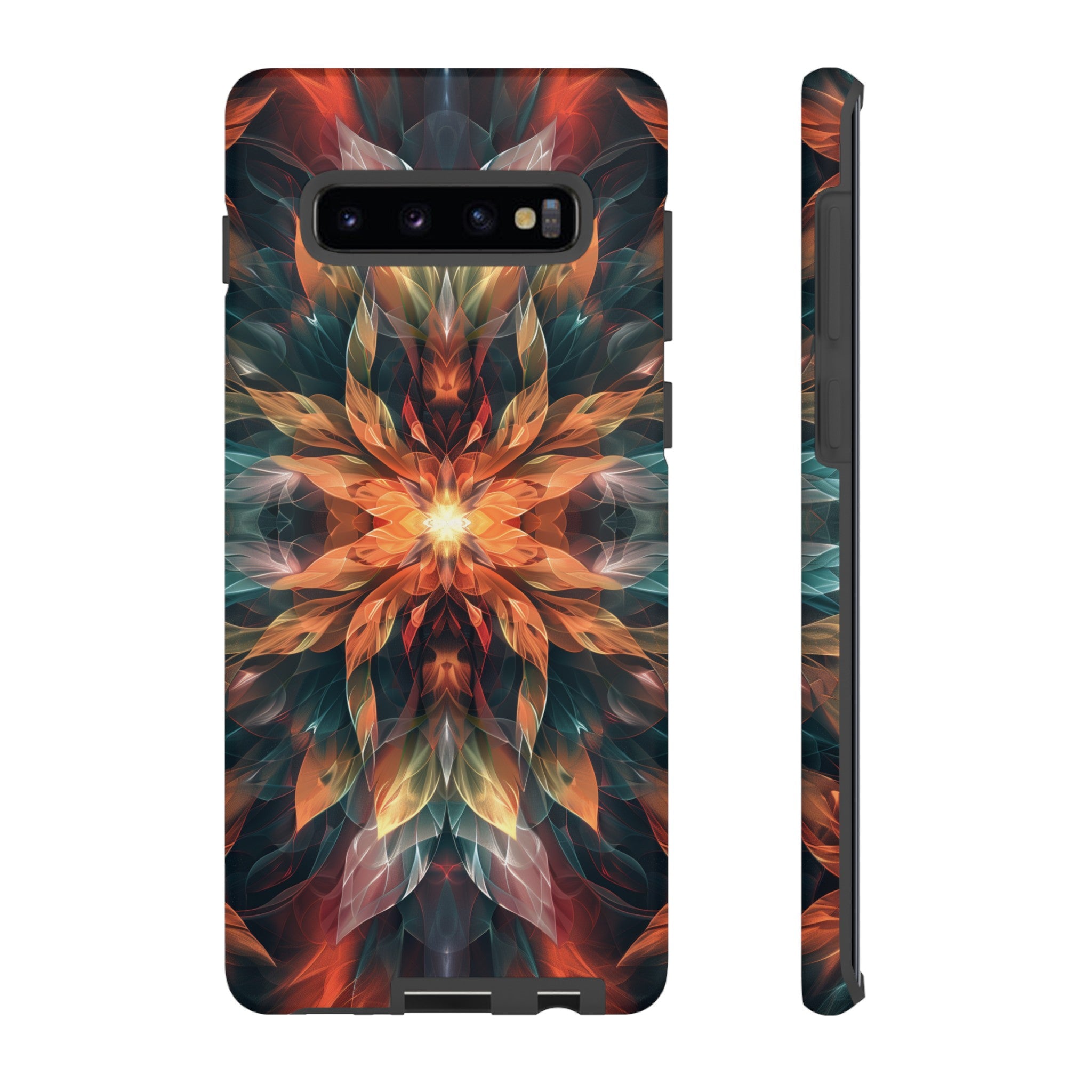 Radiant Bloom Fusion Tough Case