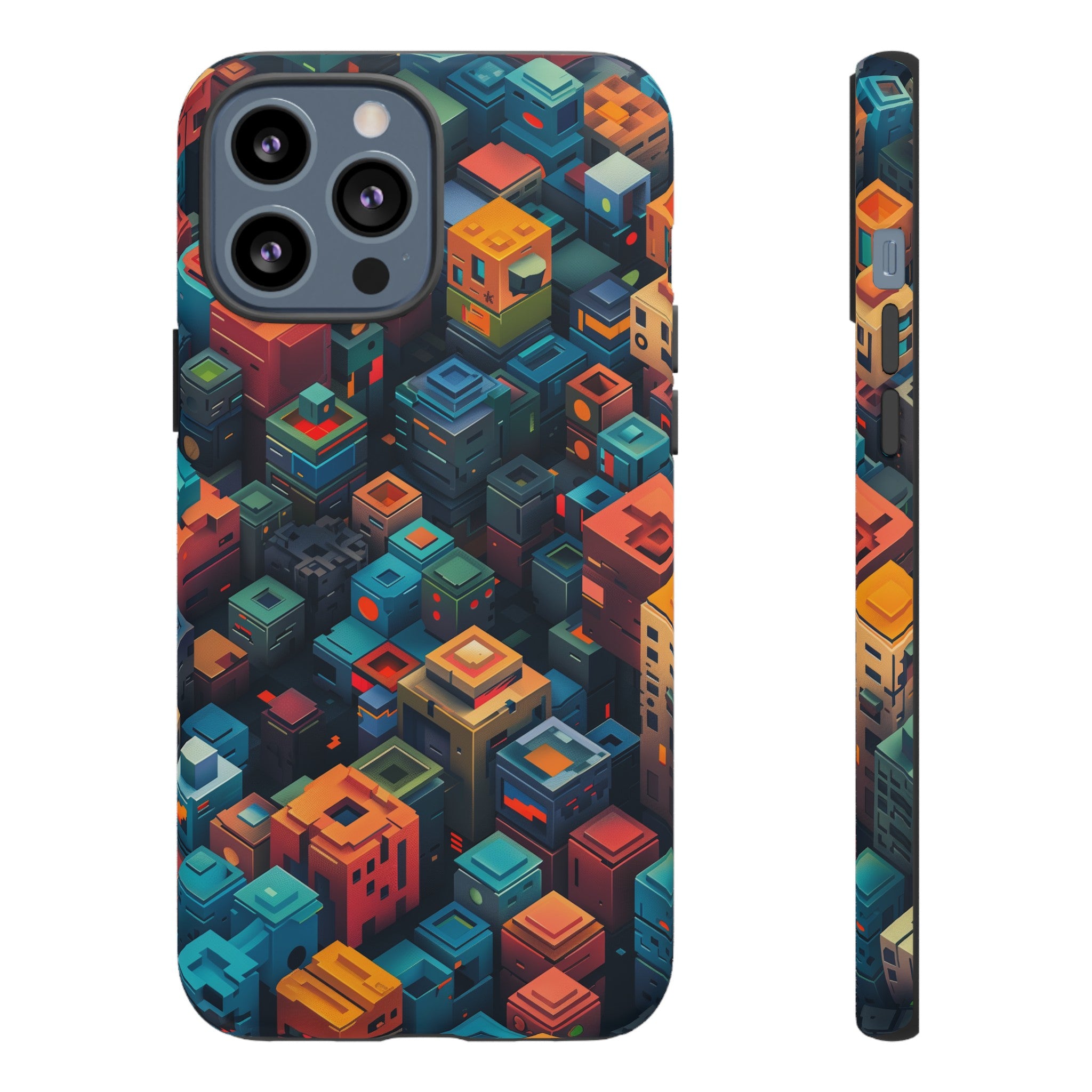 Pixel City Heights Tough Case