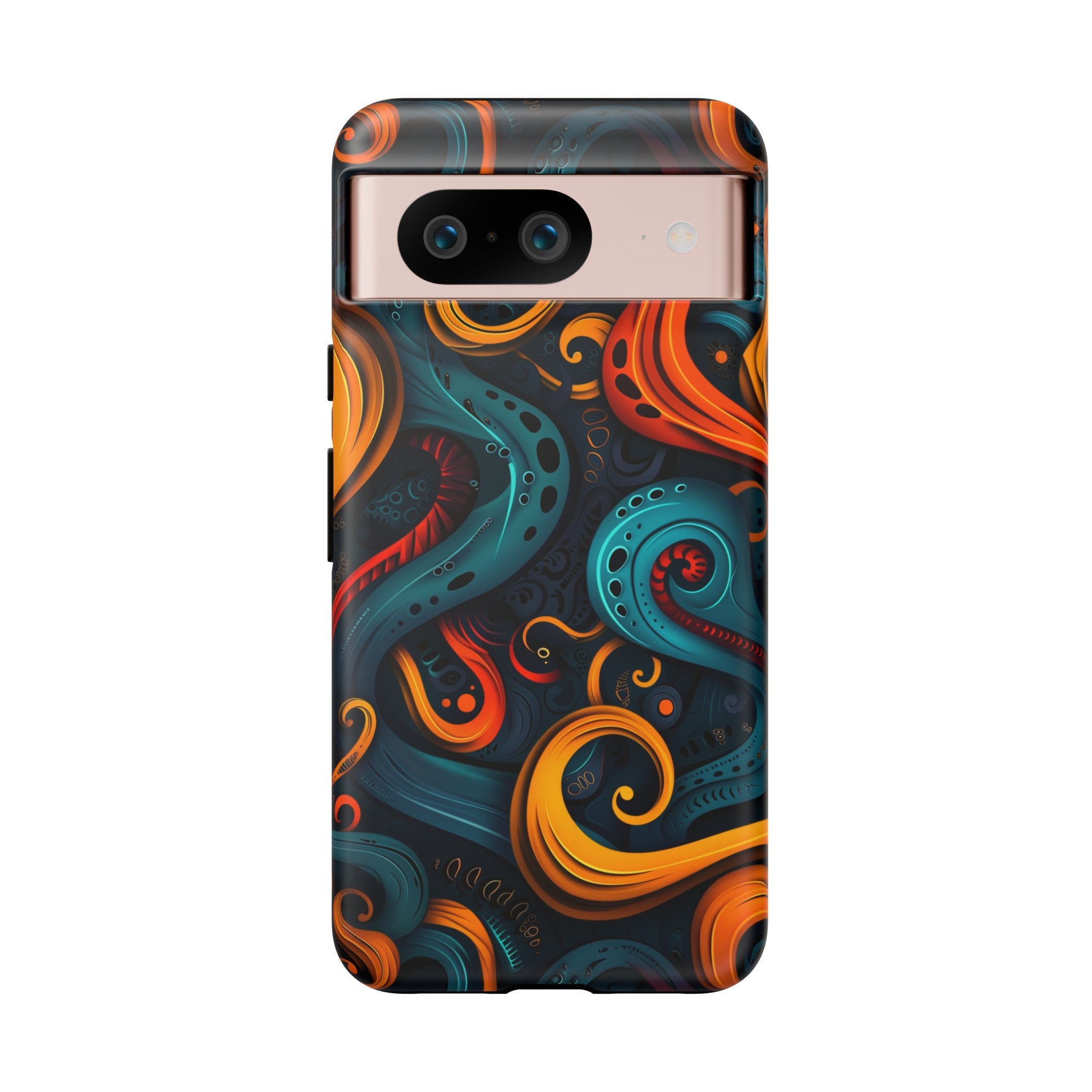 Aquaflame Swirls Tough Case