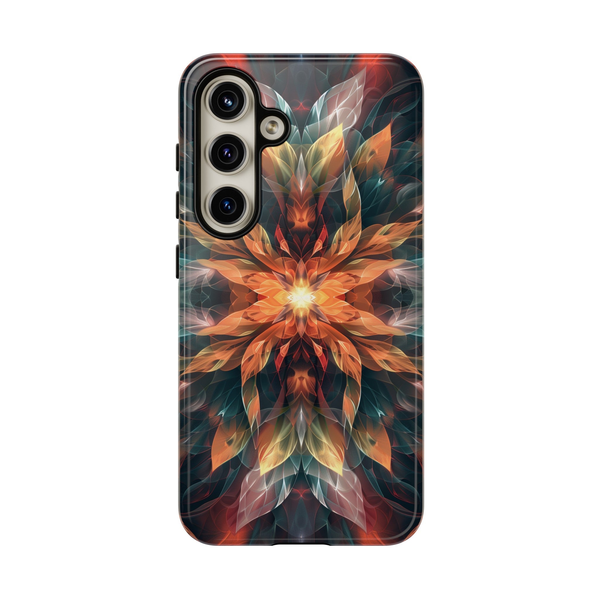 Radiant Bloom Fusion Tough Case