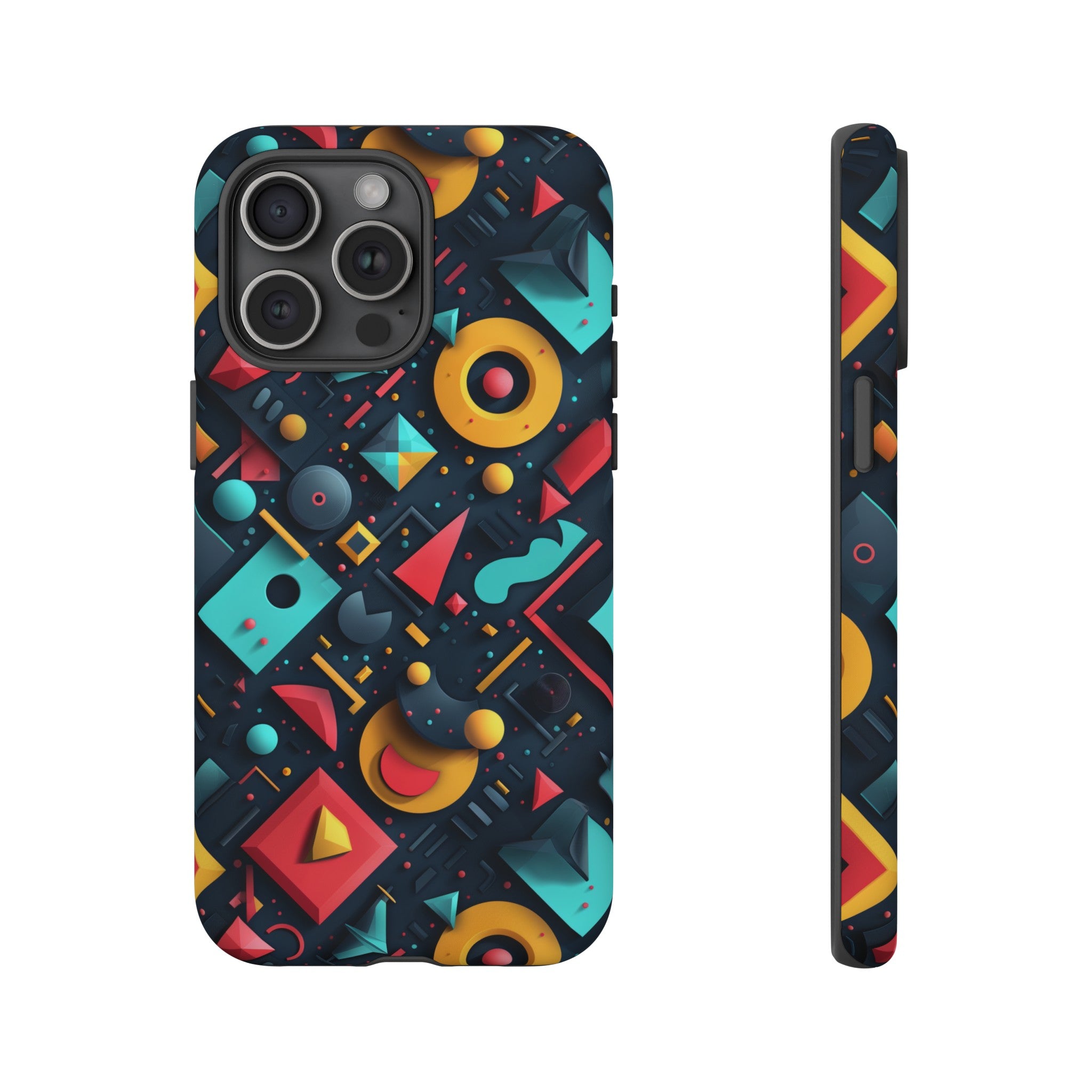 Playful Polygon Playground Tough Case