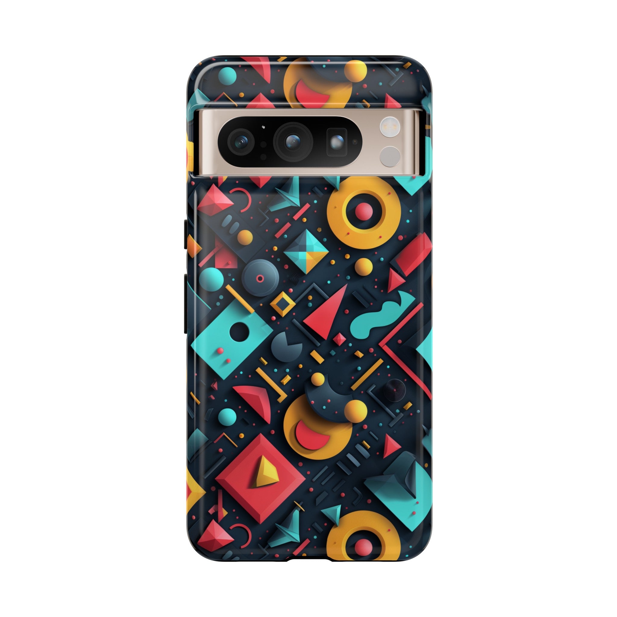 Playful Polygon Playground Tough Case