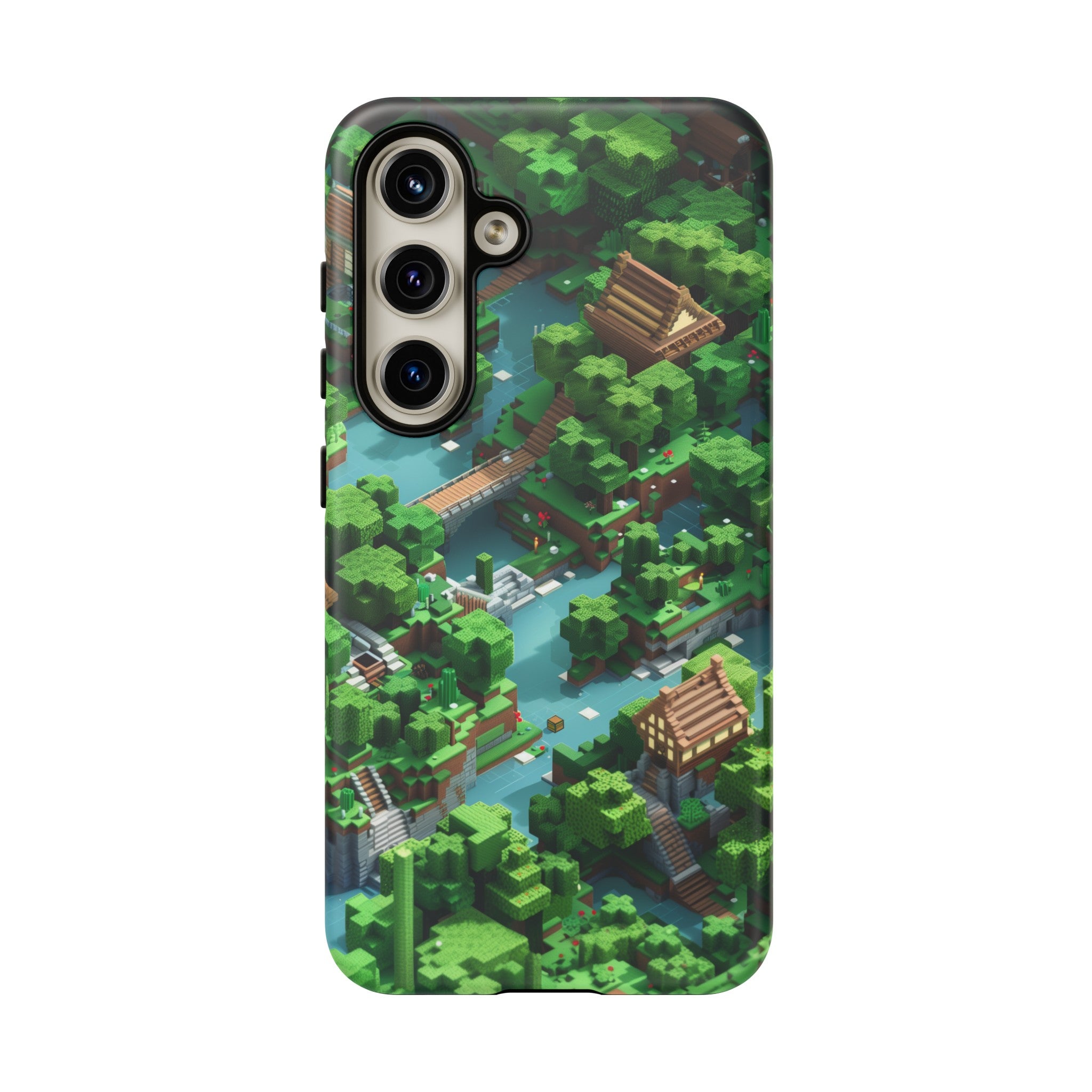 Minecraft Mini World Tough Case