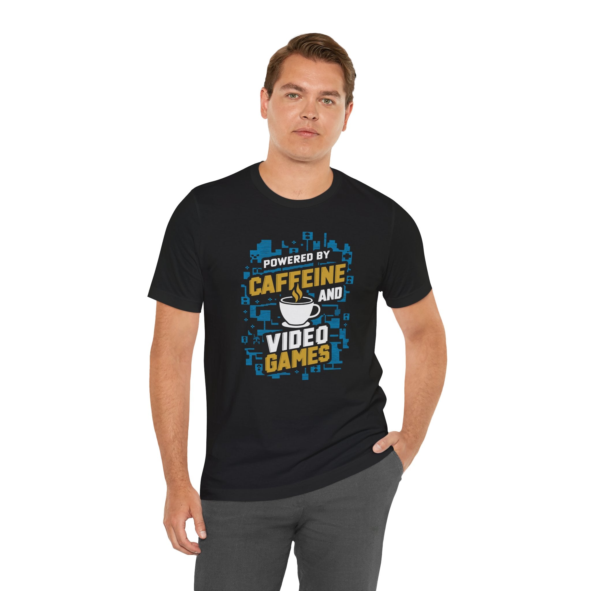 Powered By Caffeine Unisex T-Shirt