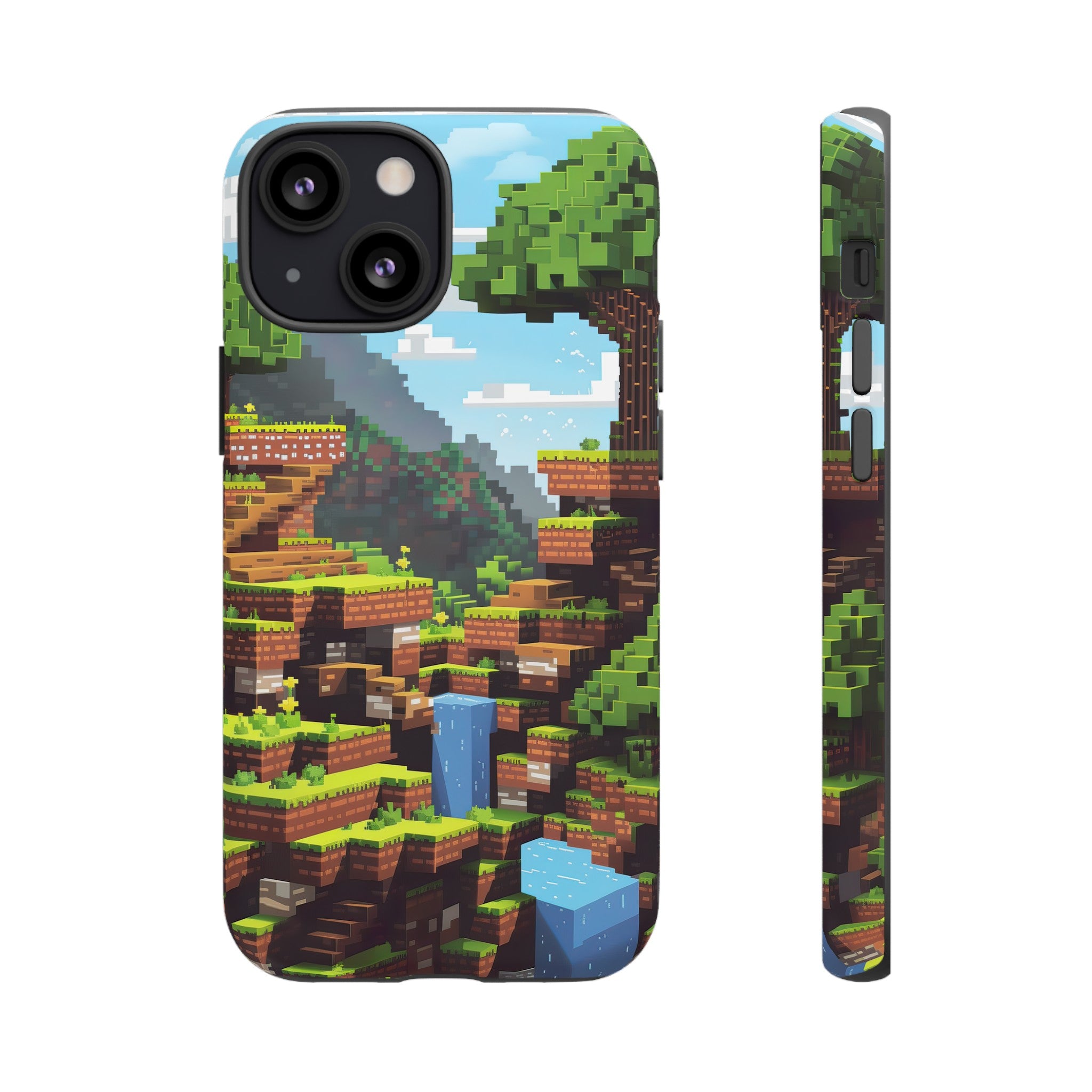 Minecraft Green Hills Tough Case