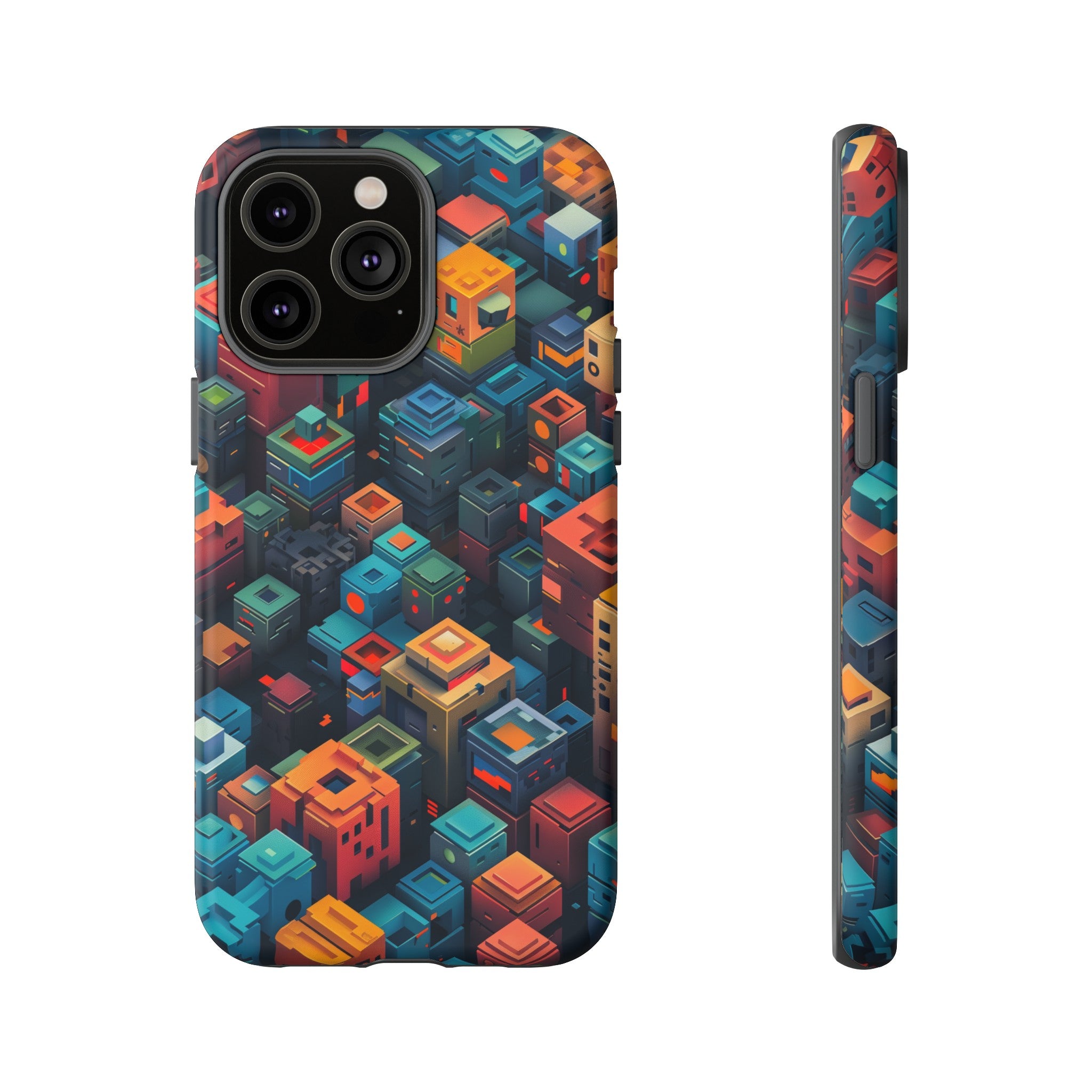 Pixel City Heights Tough Case