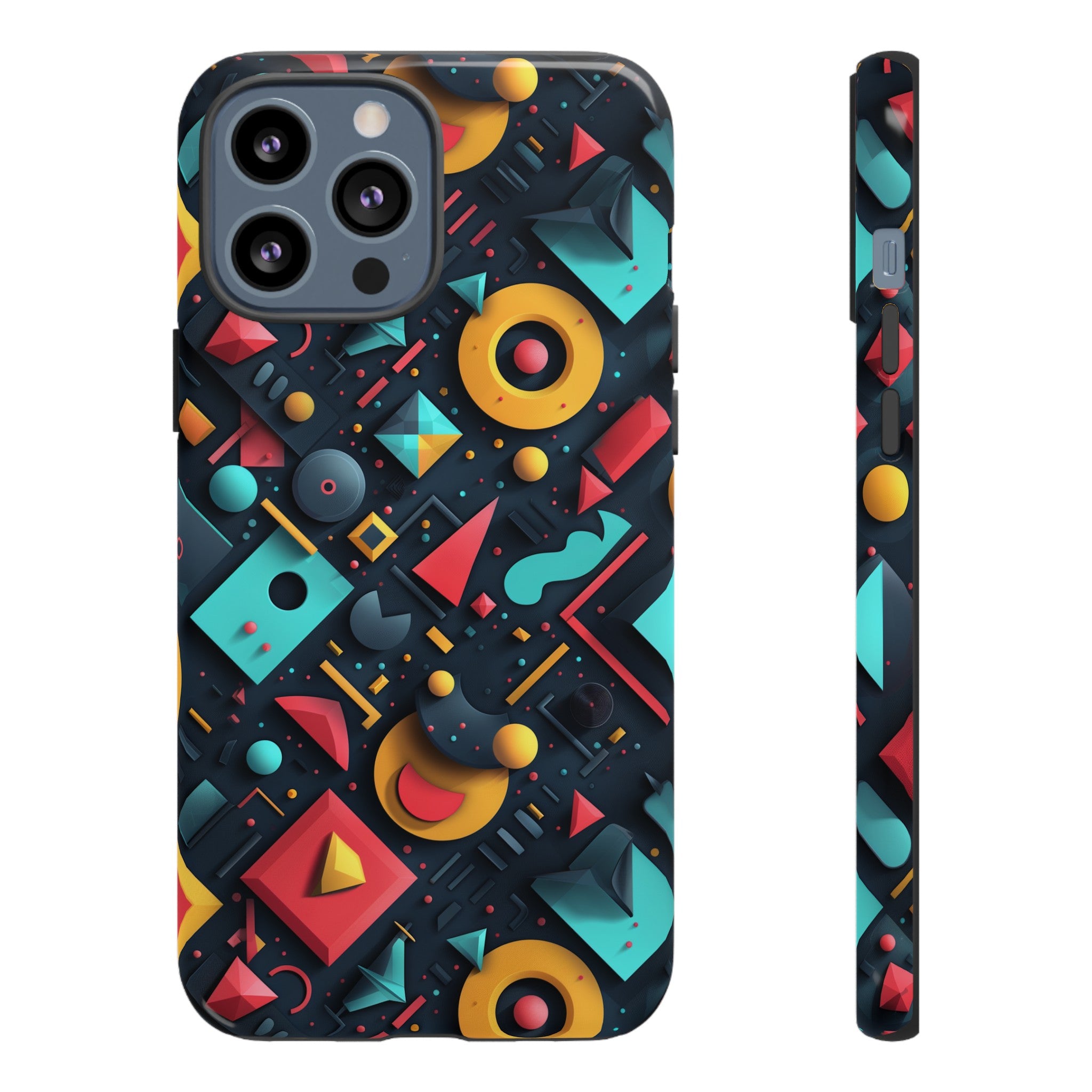 Playful Polygon Playground Tough Case