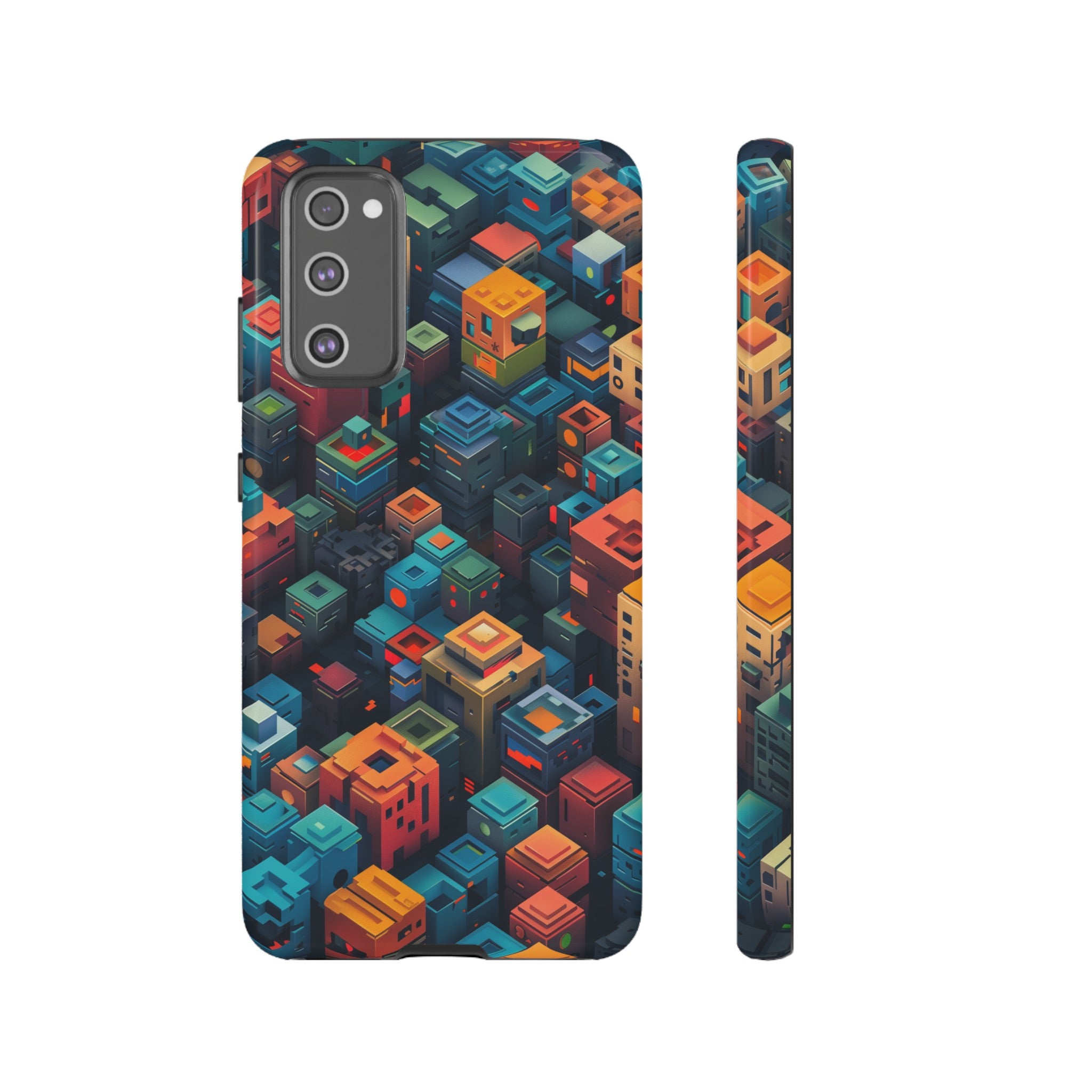 Pixel City Heights Tough Case