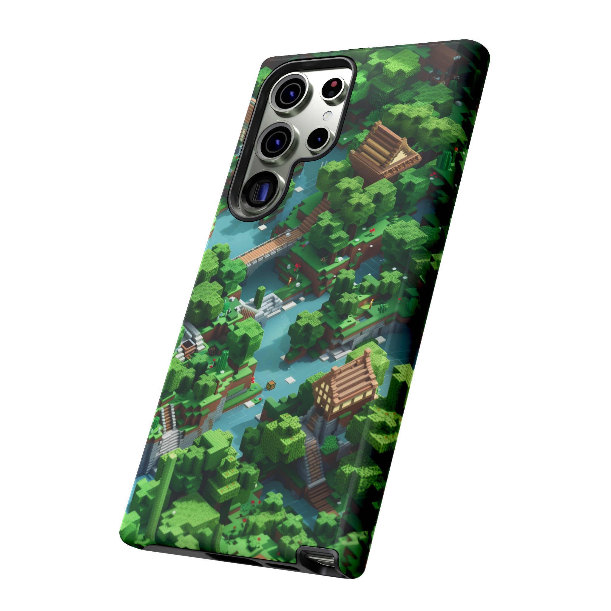 Minecraft Mini World Tough Case