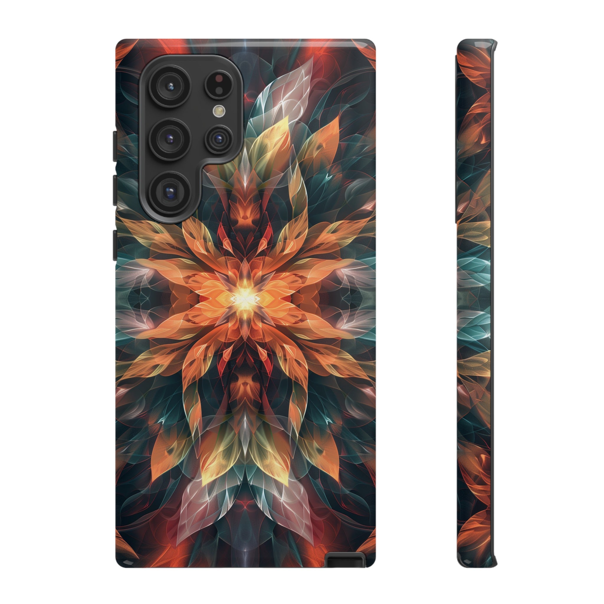 Radiant Bloom Fusion Tough Case