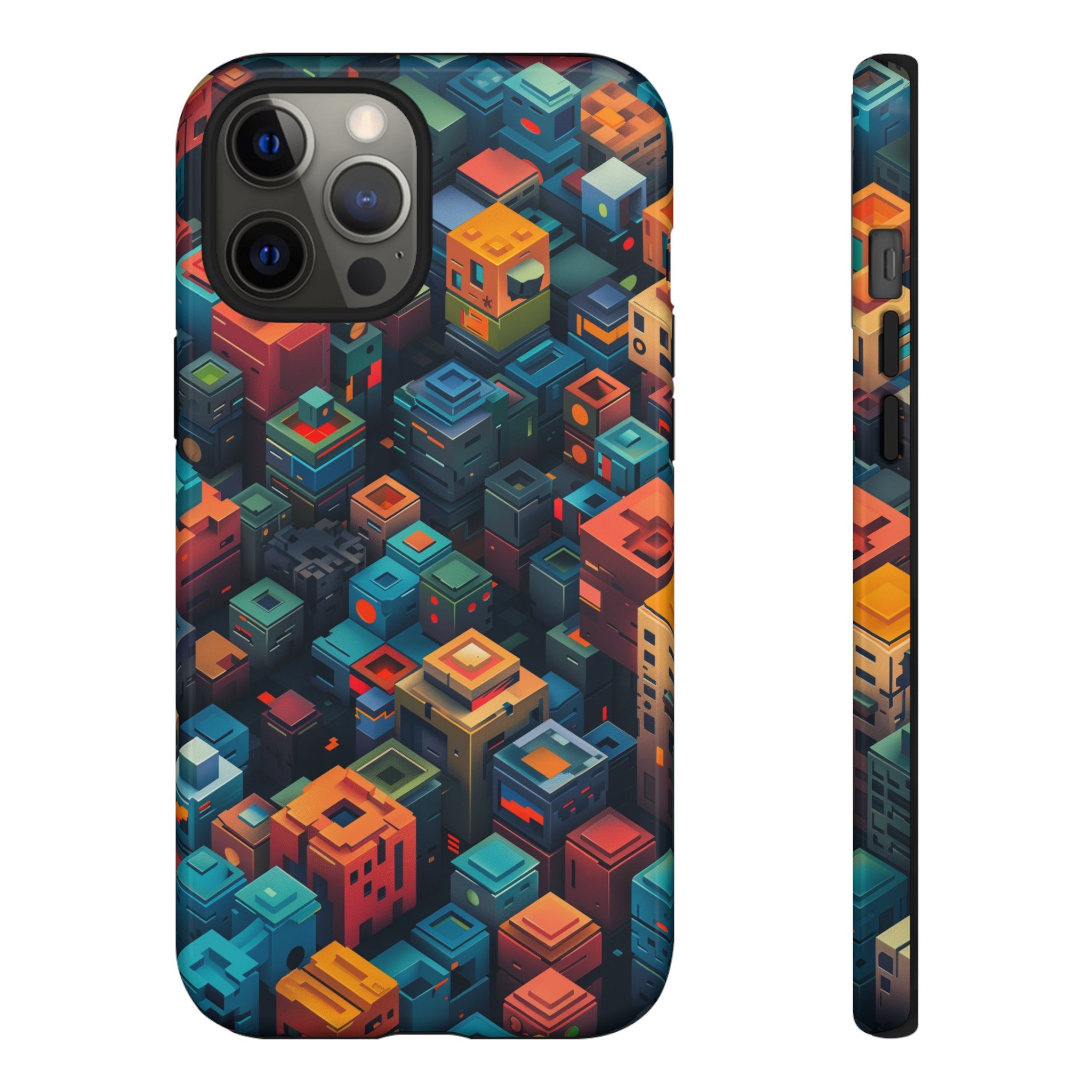 Pixel City Heights Tough Case