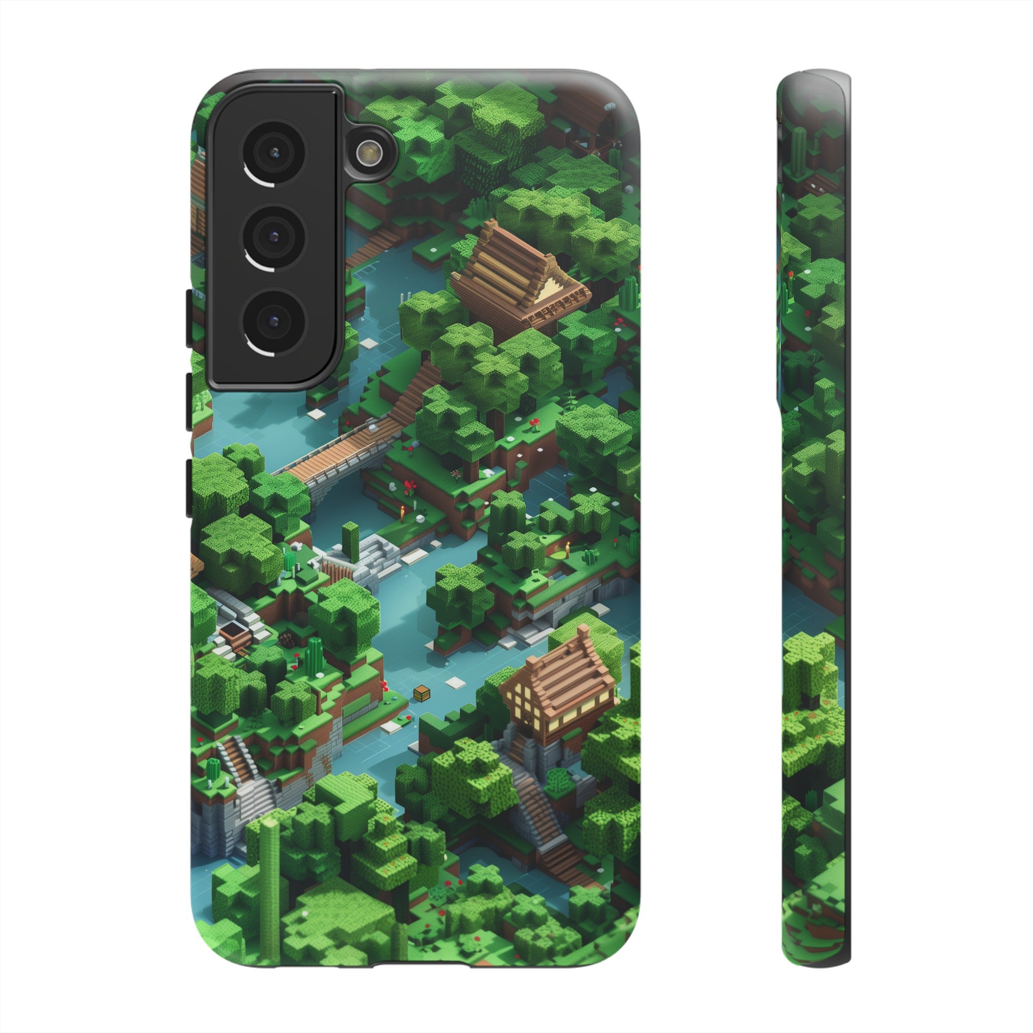 Minecraft Mini World Tough Case