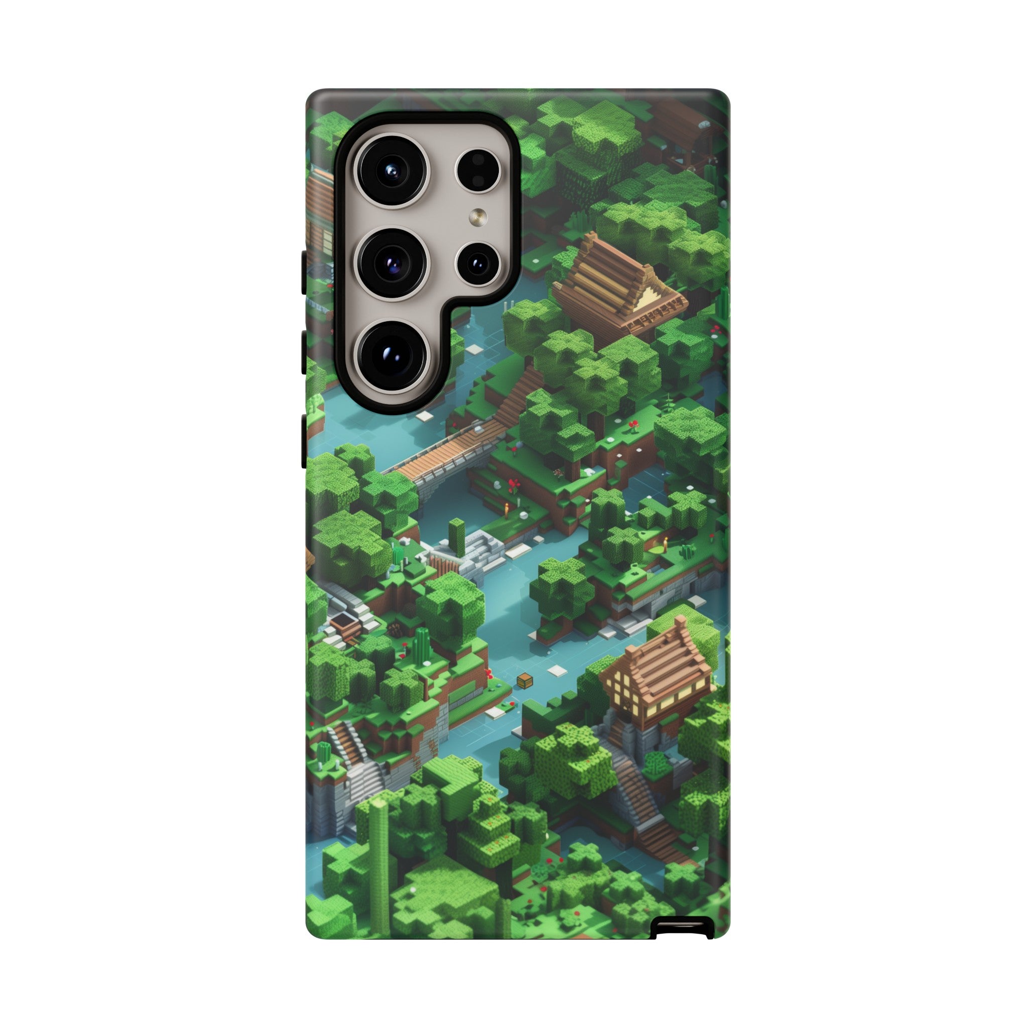 Minecraft Mini World Tough Case