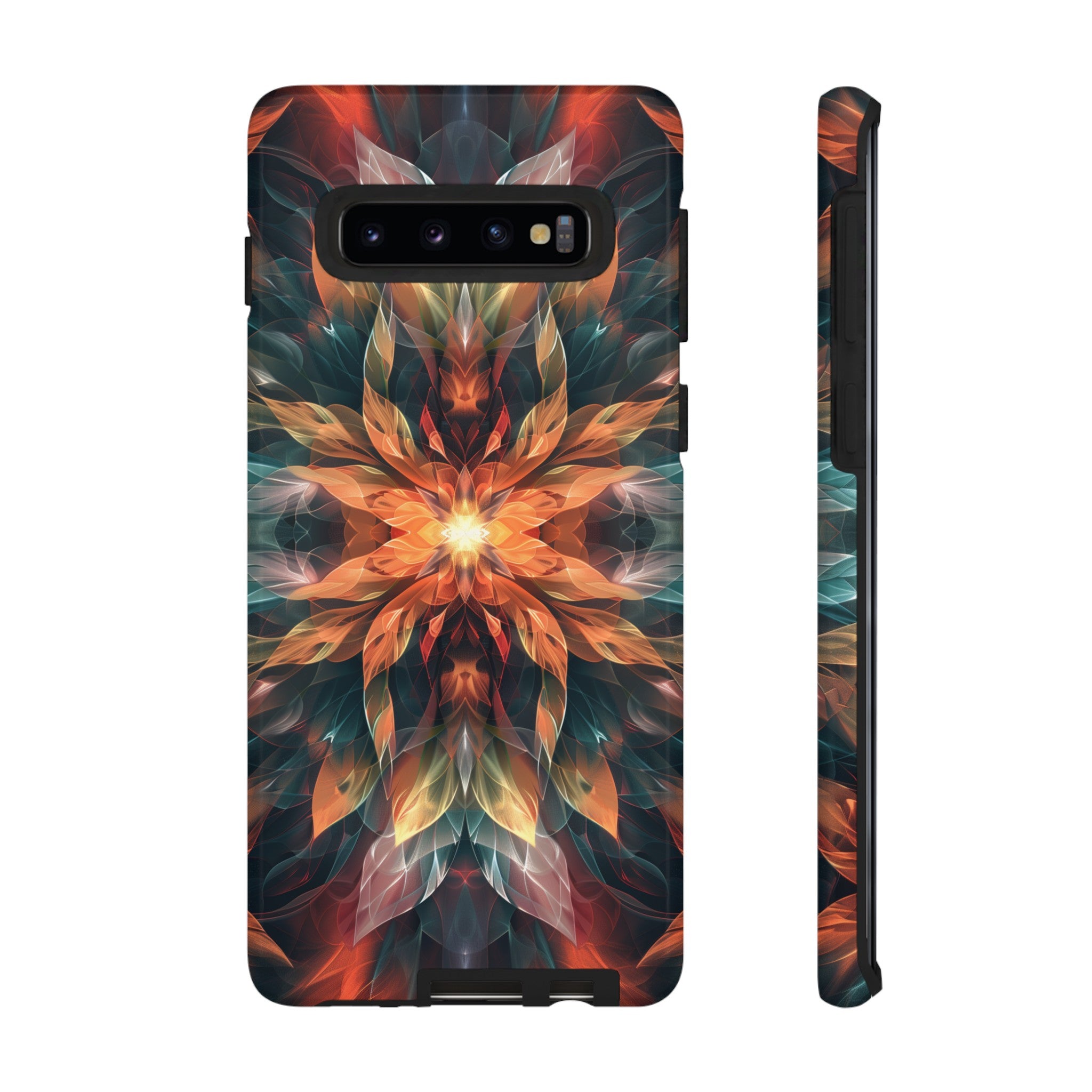 Radiant Bloom Fusion Tough Case