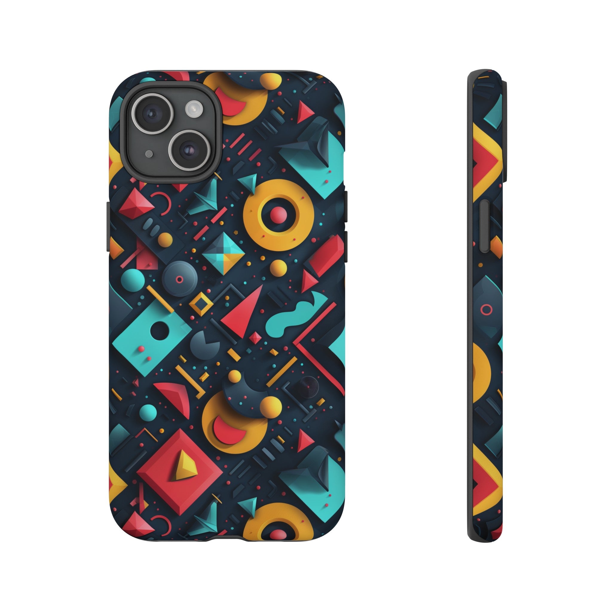 Playful Polygon Playground Tough Case