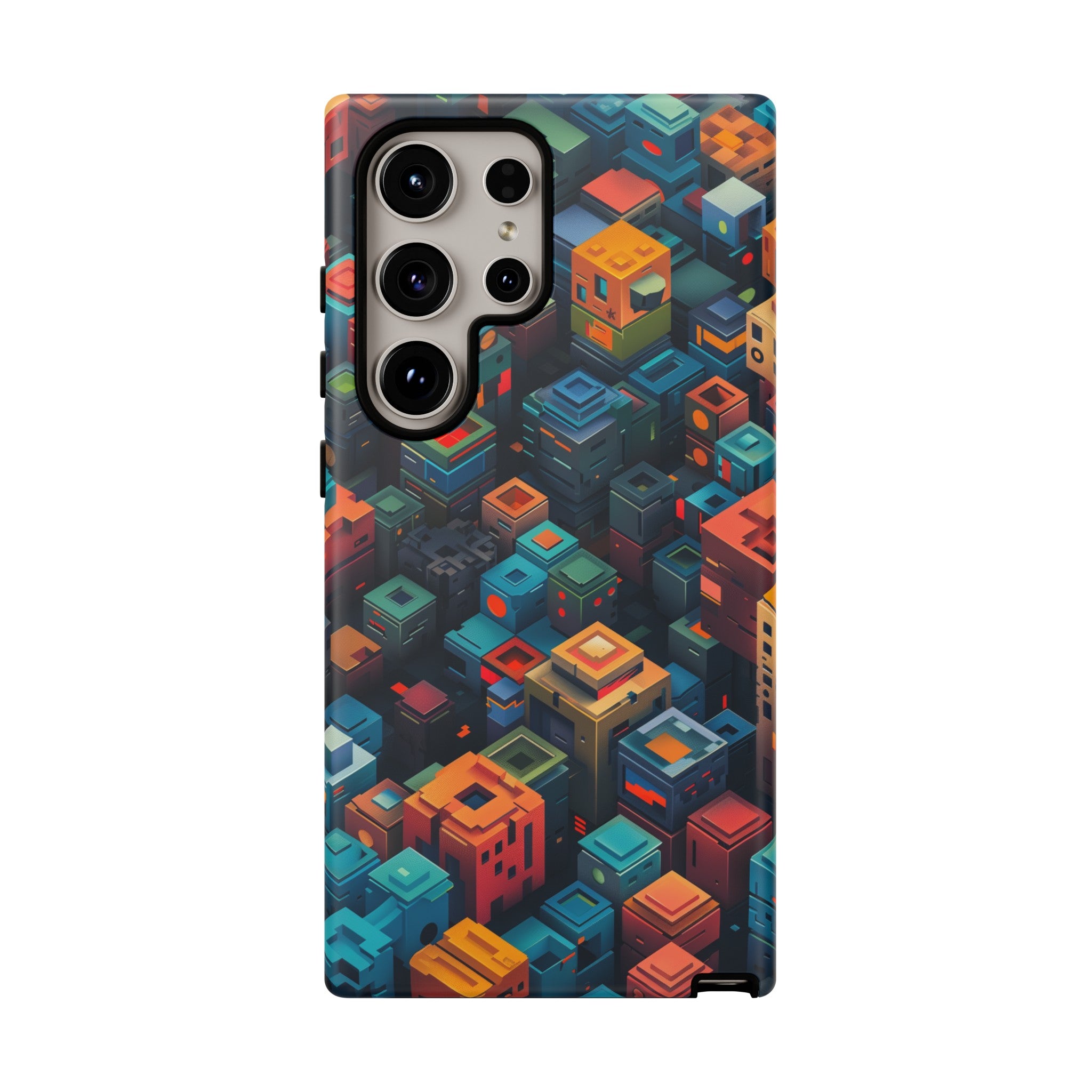 Pixel City Heights Tough Case