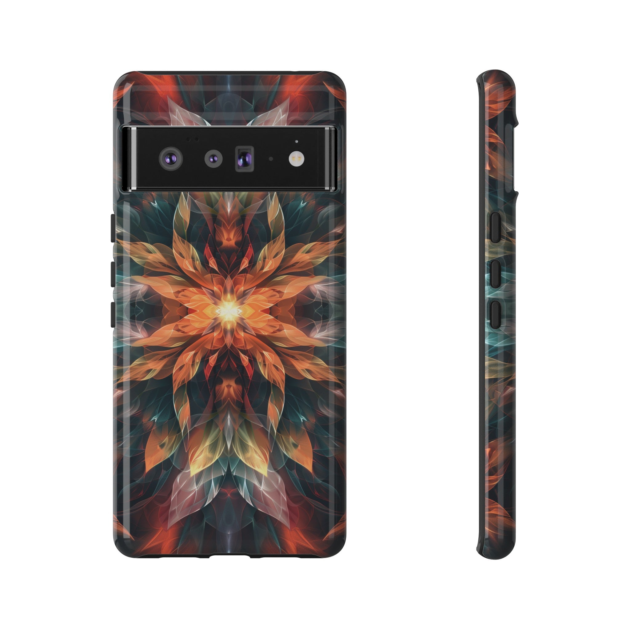 Radiant Bloom Fusion Tough Case