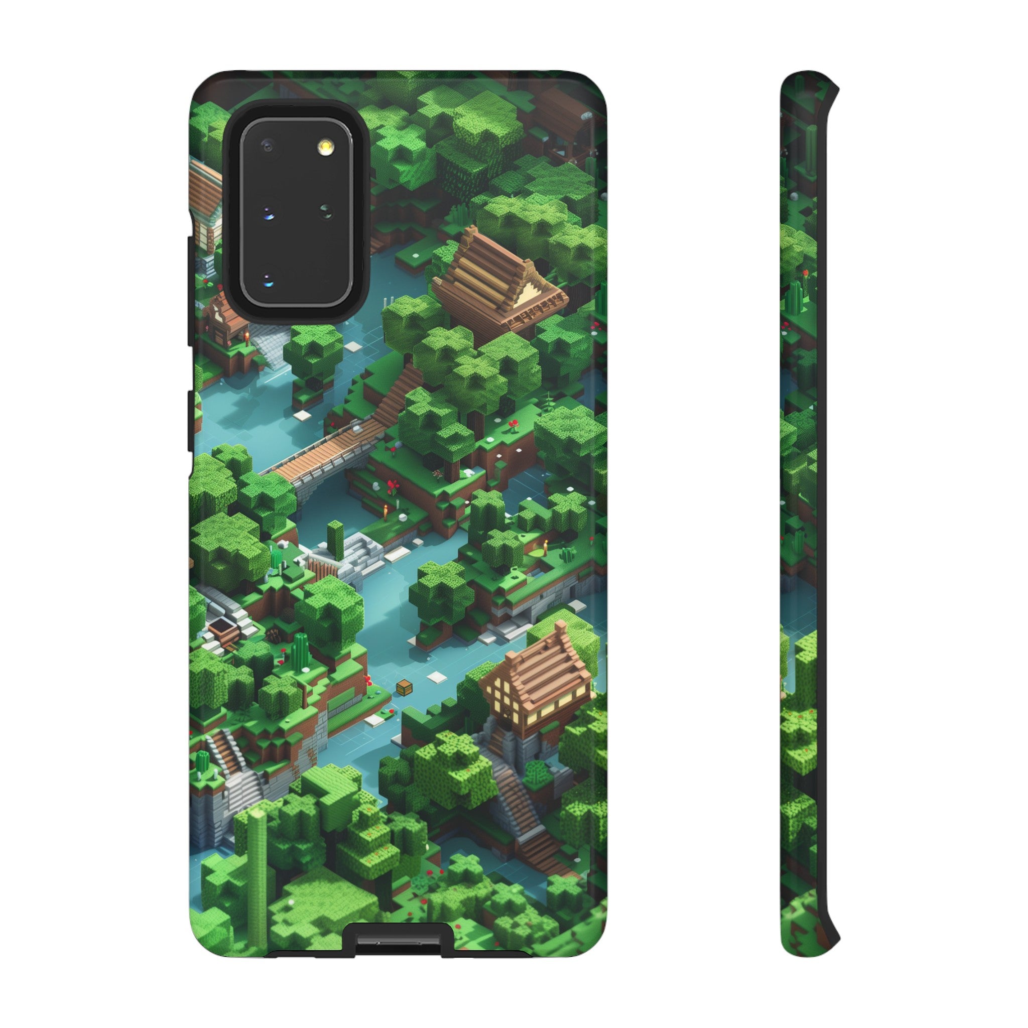 Minecraft Mini World Tough Case