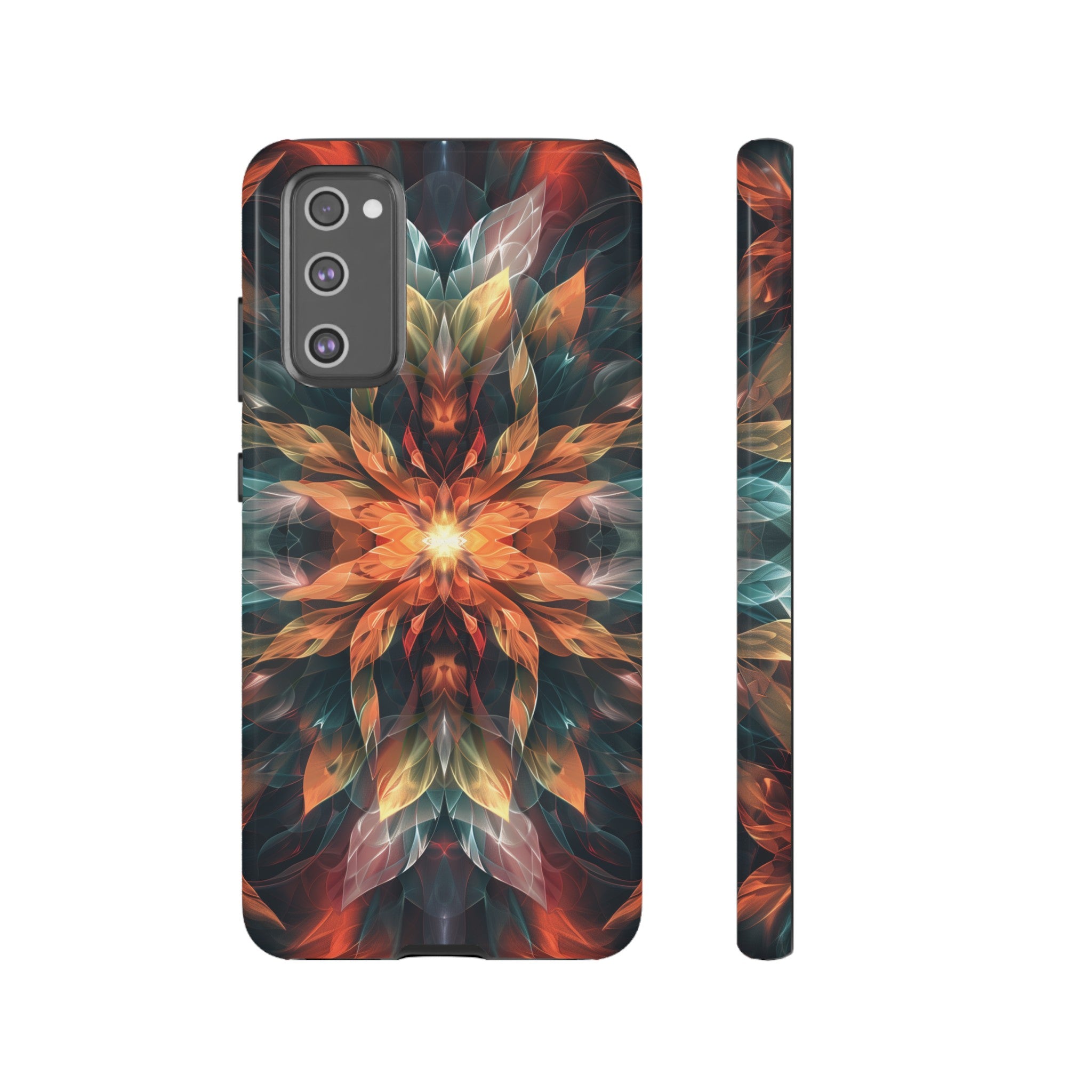 Radiant Bloom Fusion Tough Case