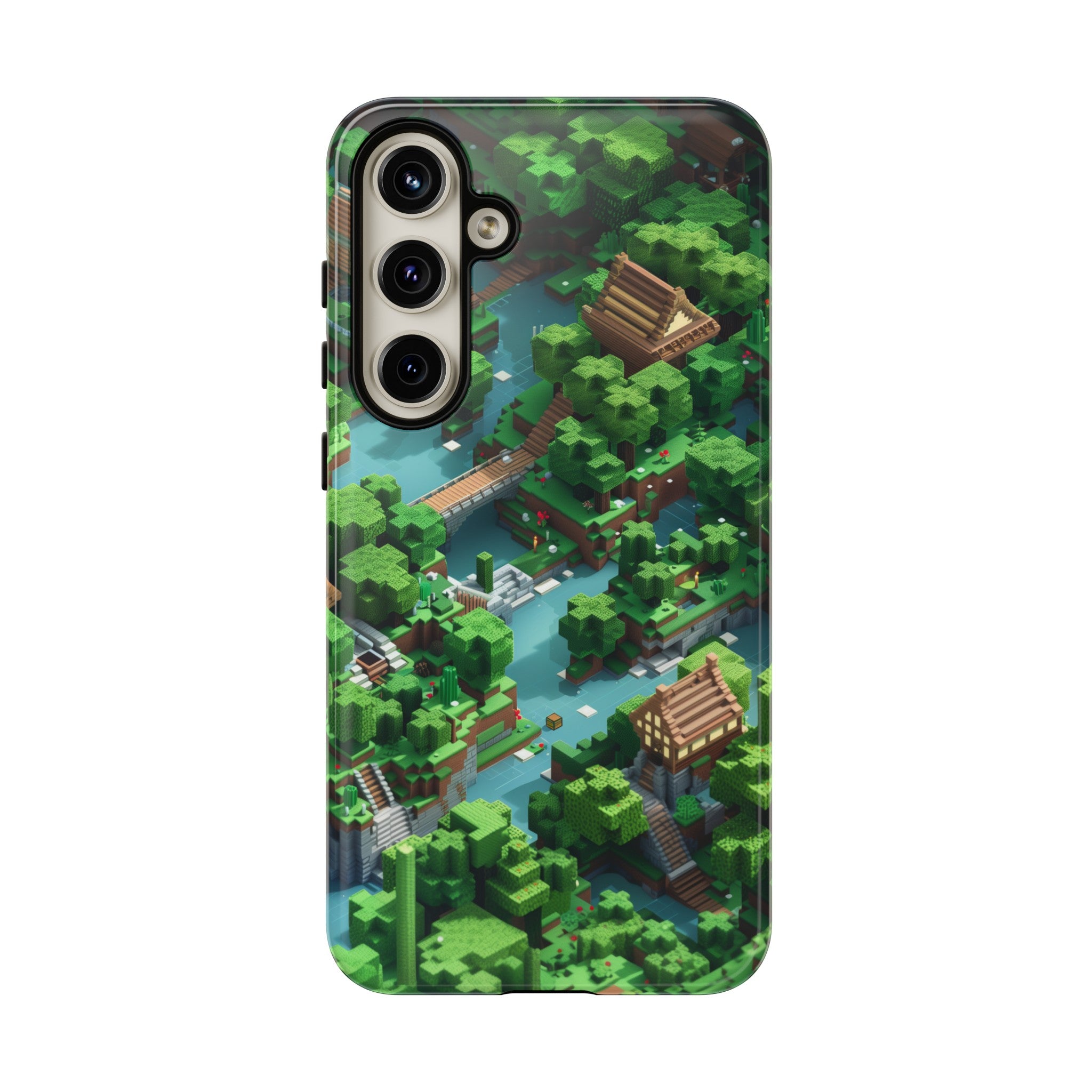 Minecraft Mini World Tough Case