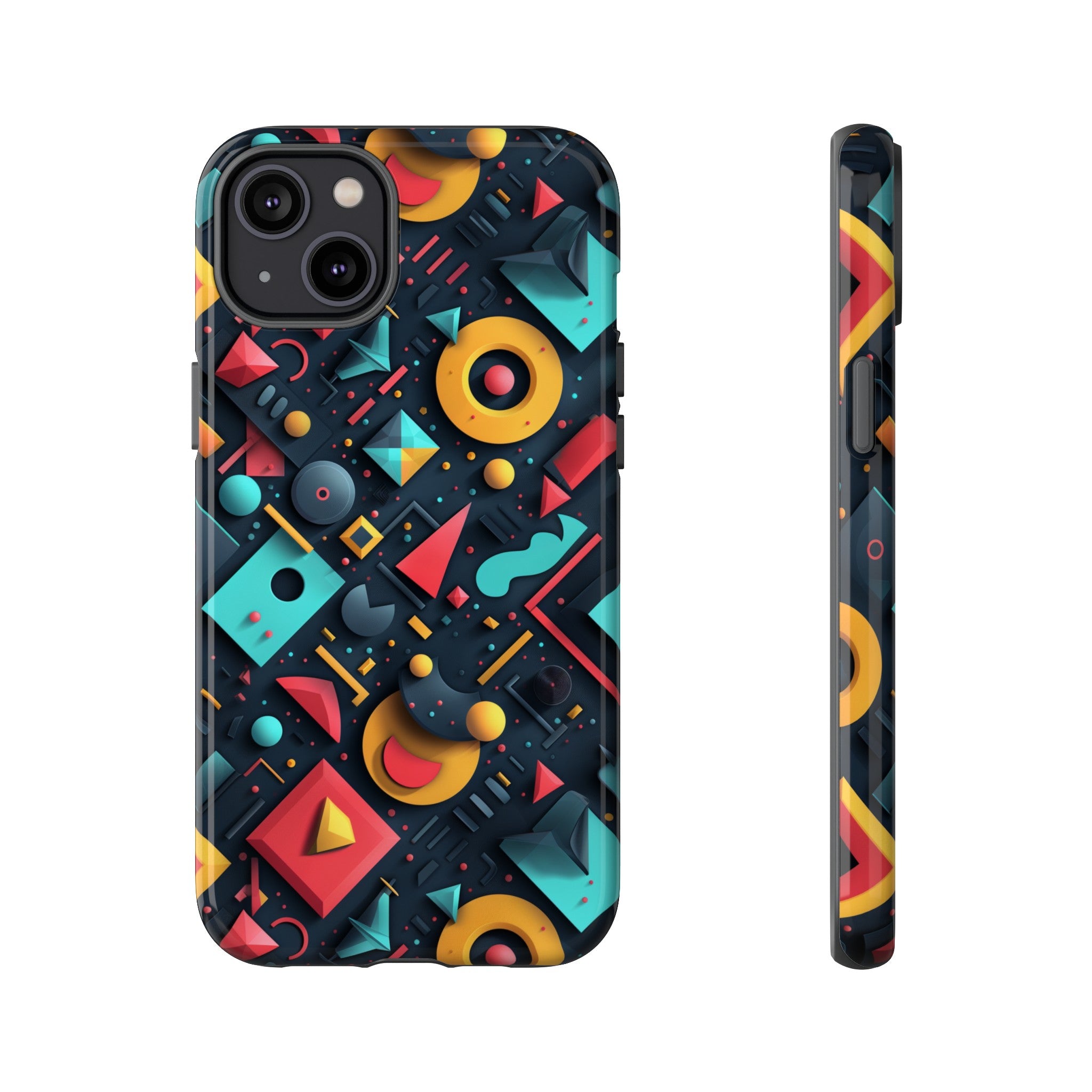 Playful Polygon Playground Tough Case