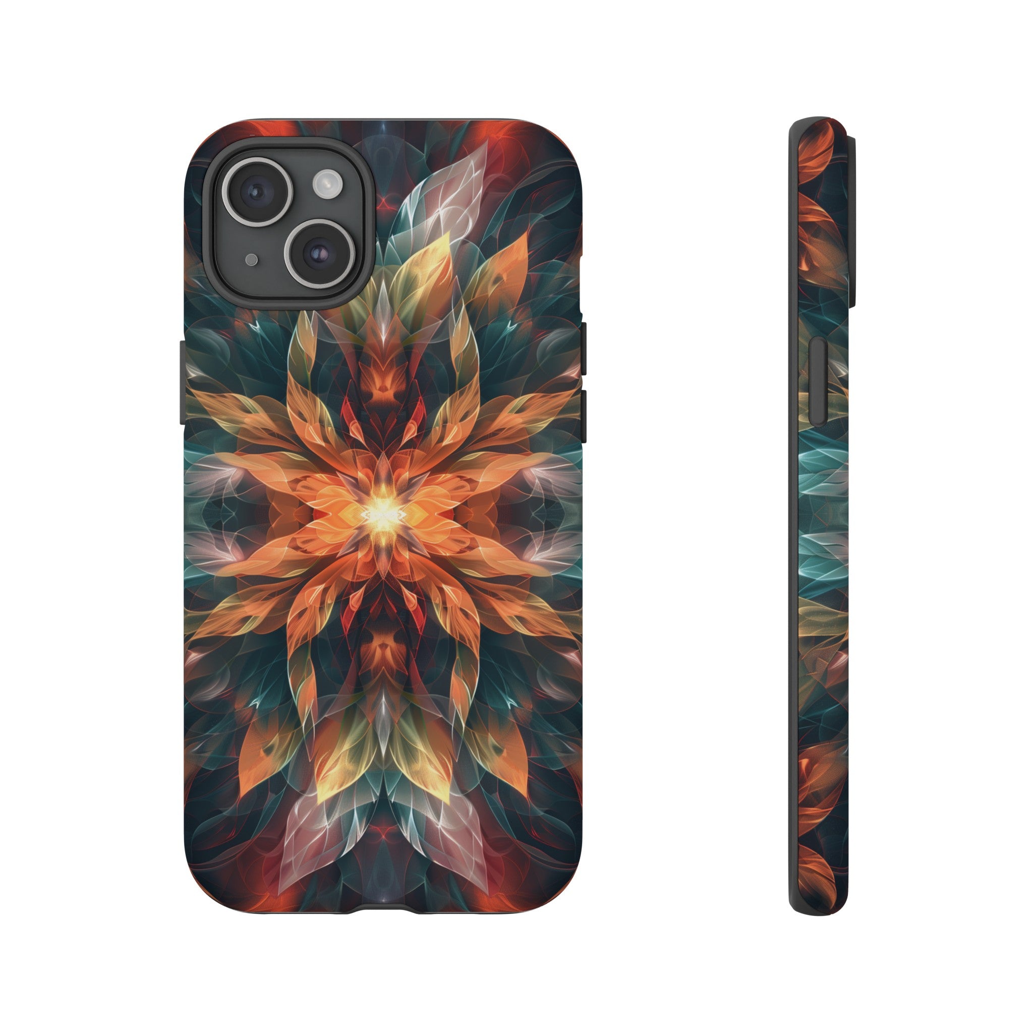 Radiant Bloom Fusion Tough Case