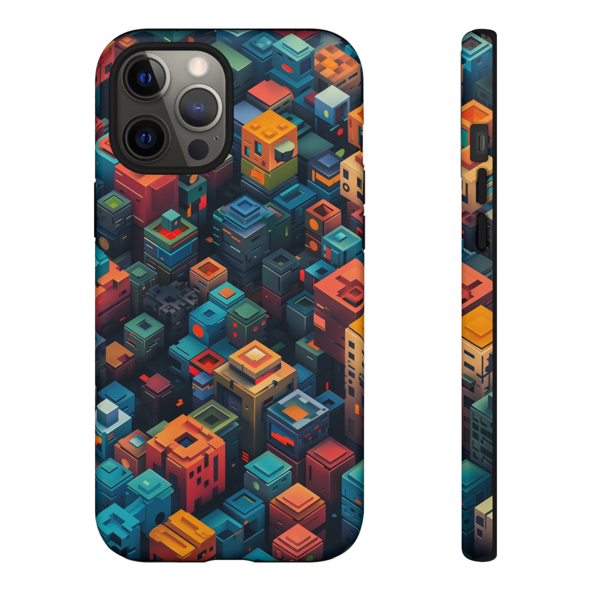 Pixel City Heights Tough Case