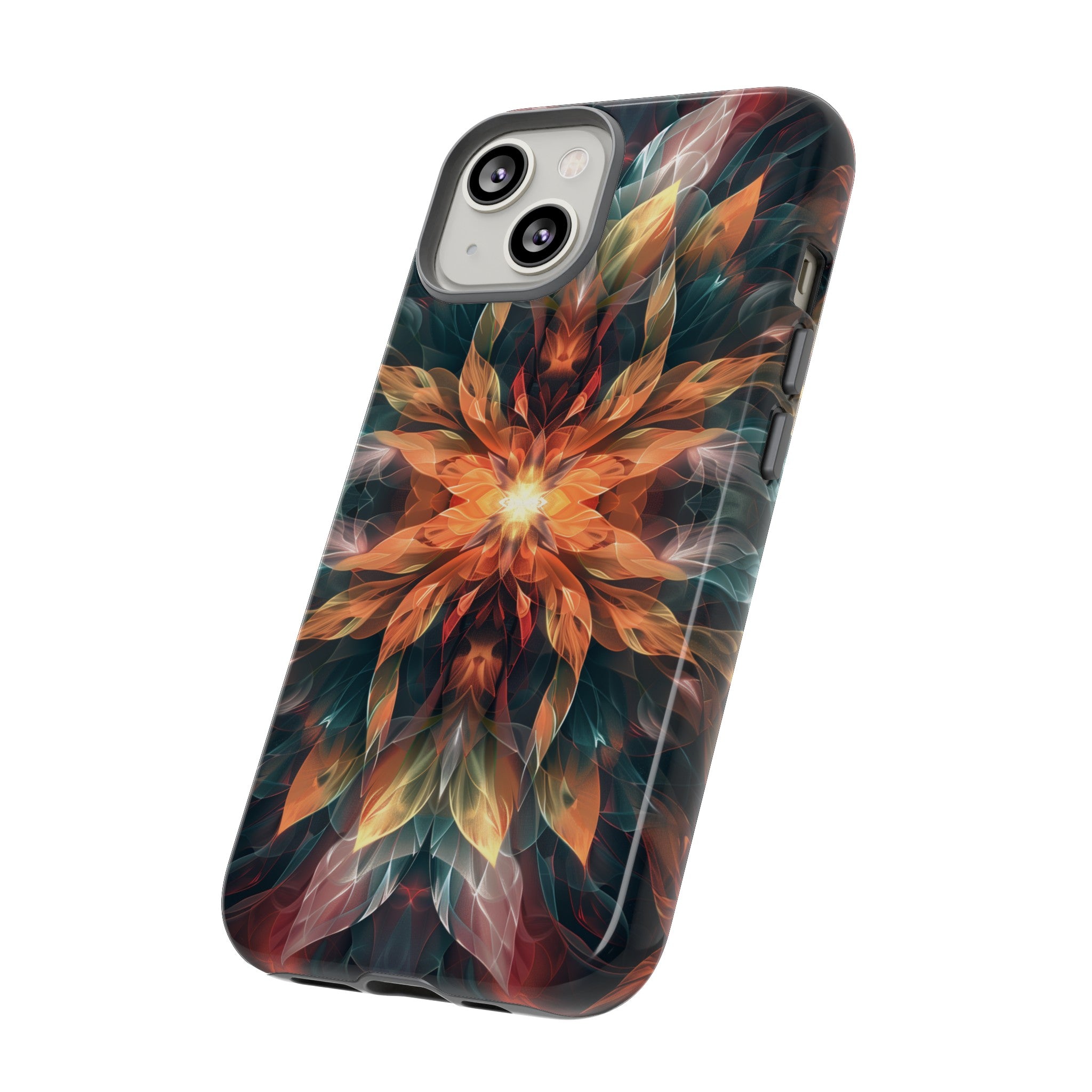 Radiant Bloom Fusion Tough Case