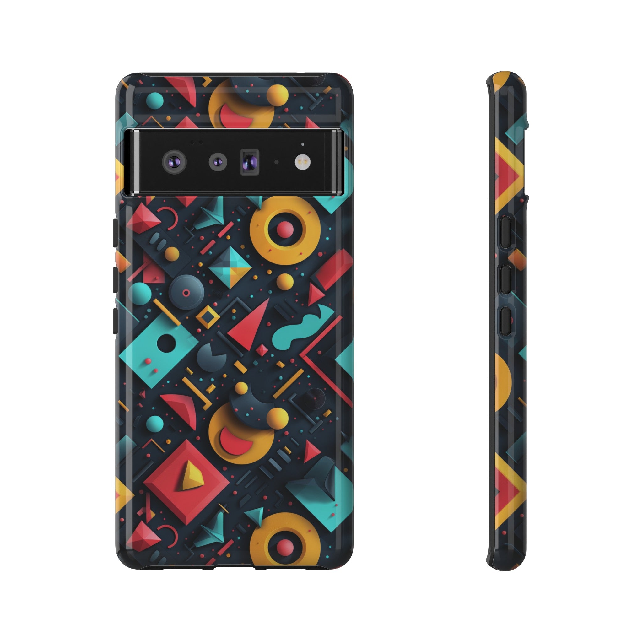 Playful Polygon Playground Tough Case