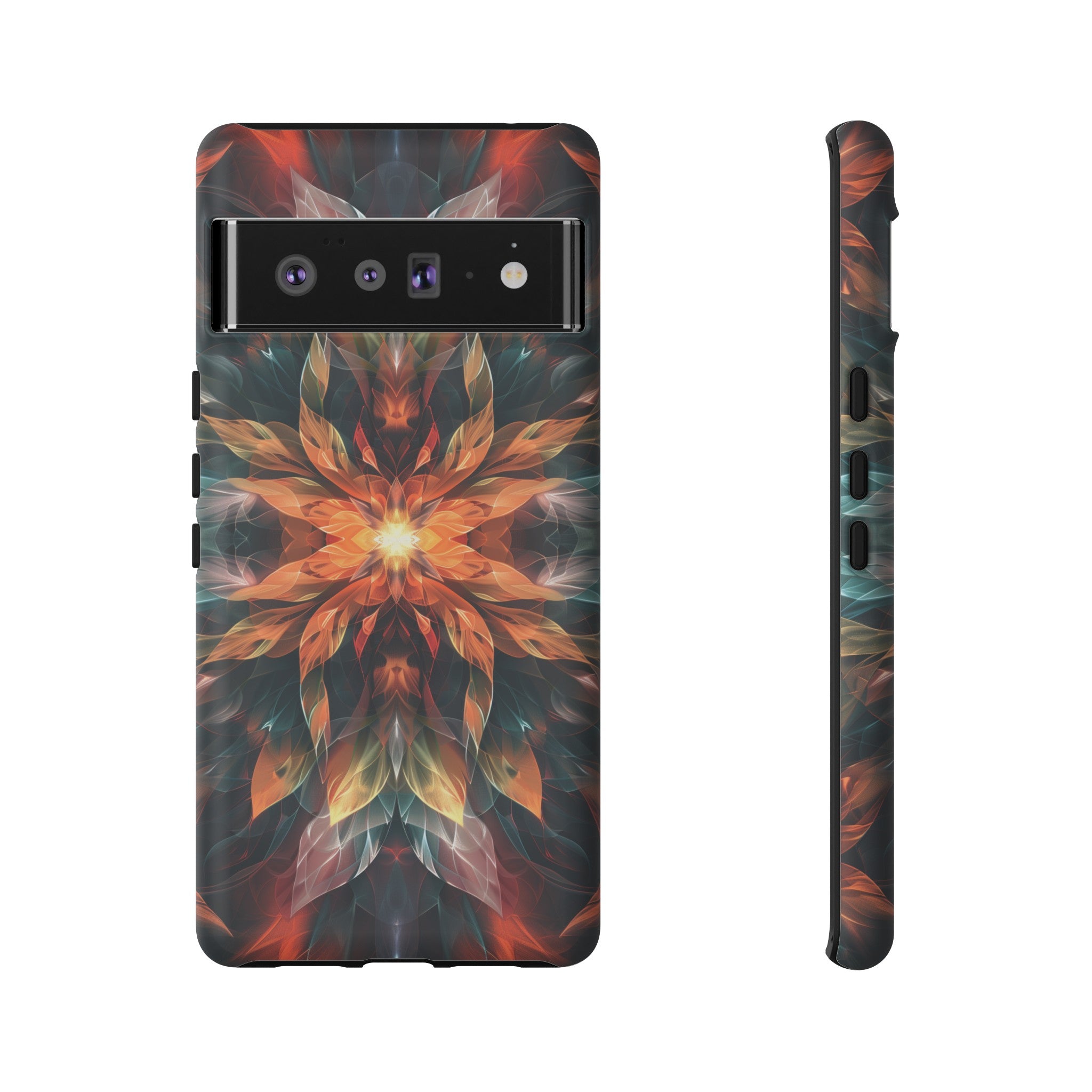 Radiant Bloom Fusion Tough Case