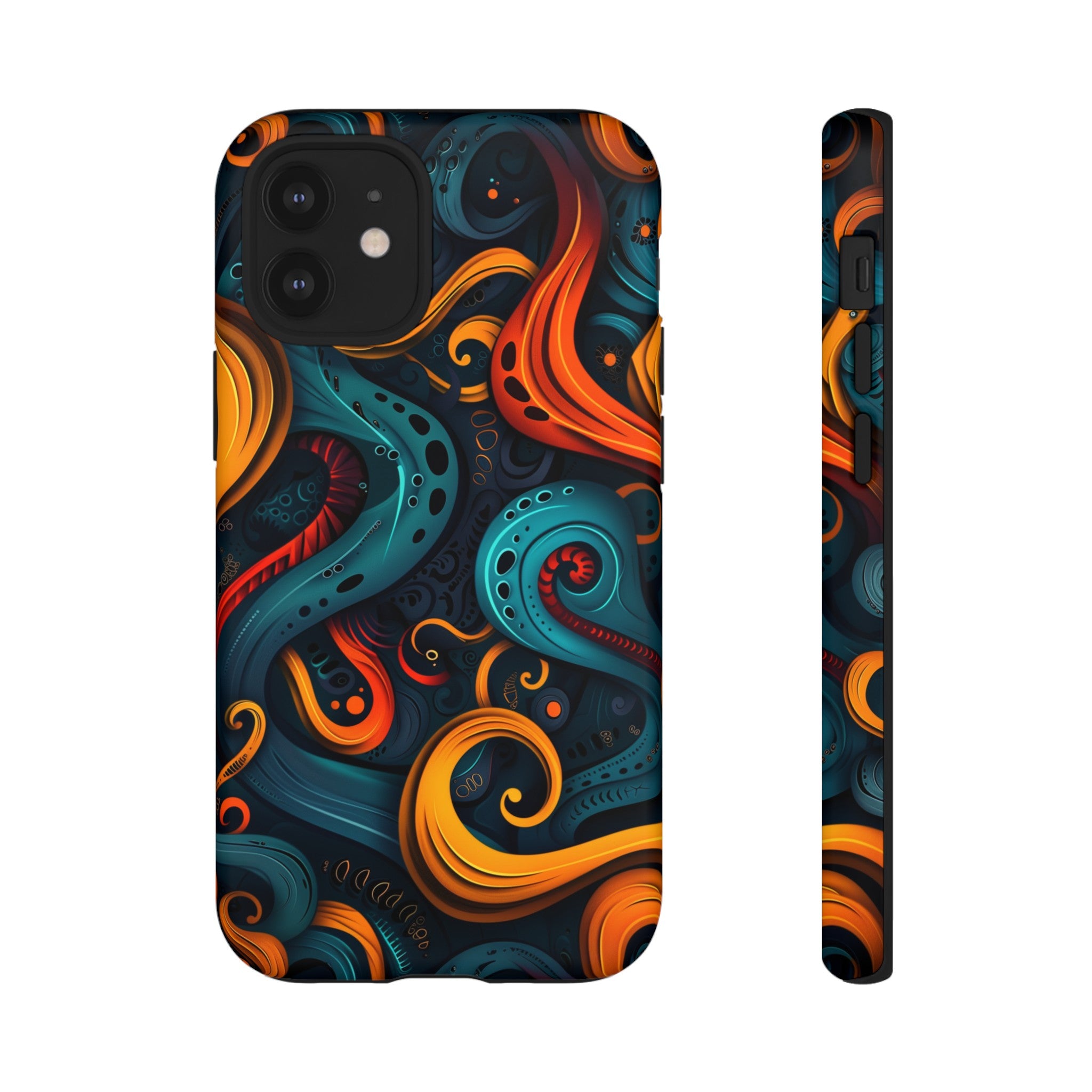 Aquaflame Swirls Tough Case