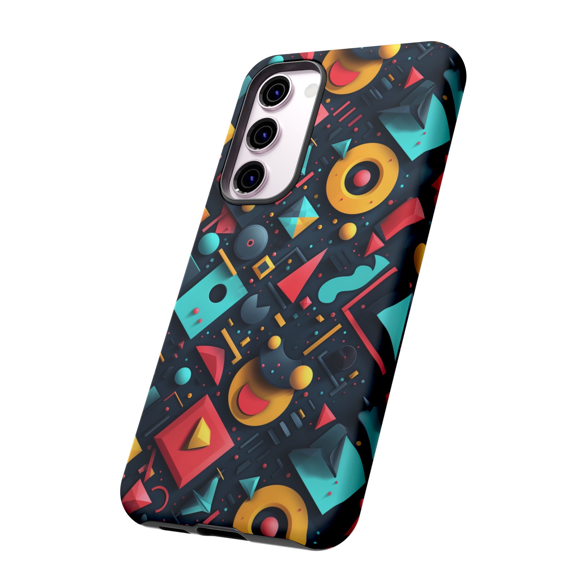 Playful Polygon Playground Tough Case