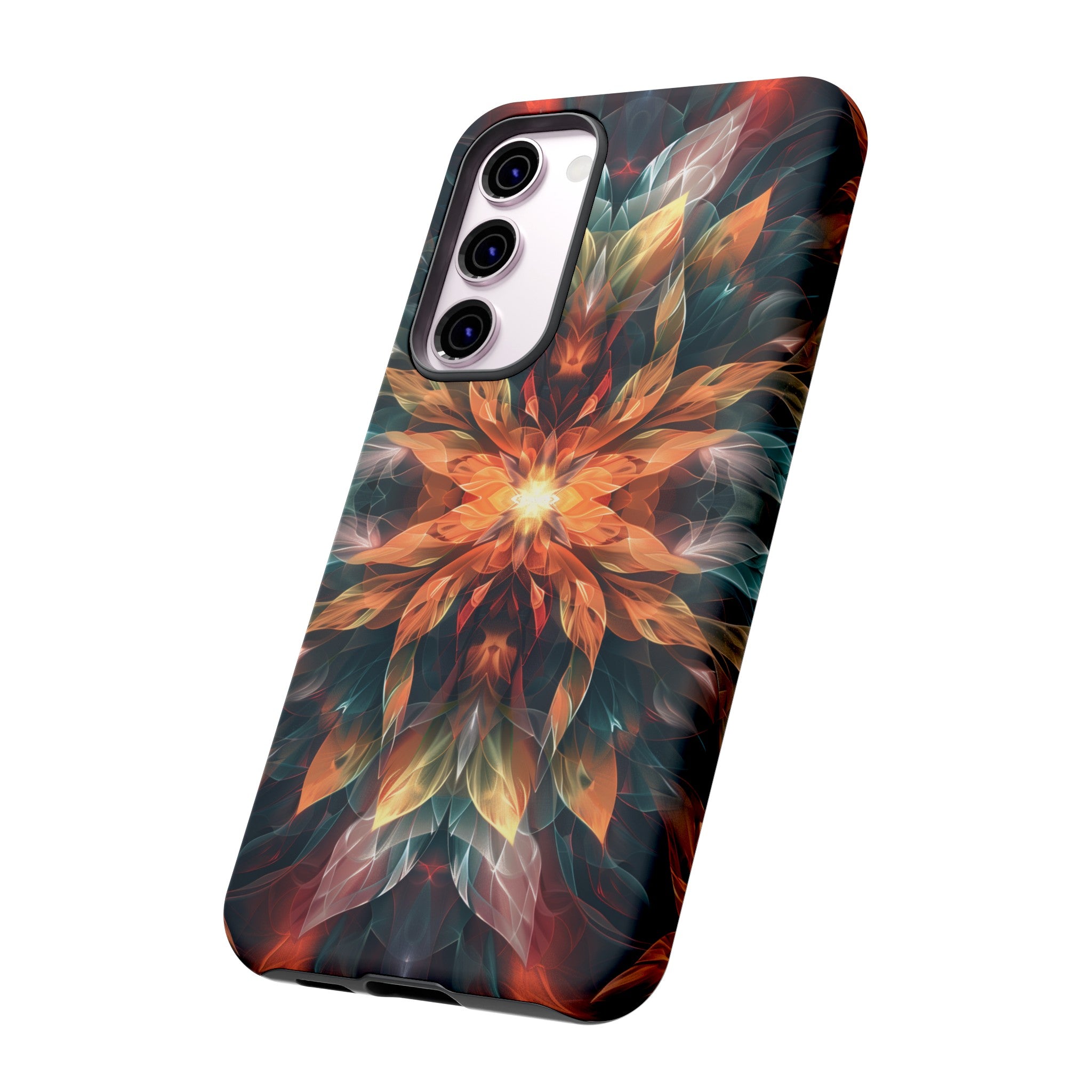 Radiant Bloom Fusion Tough Case