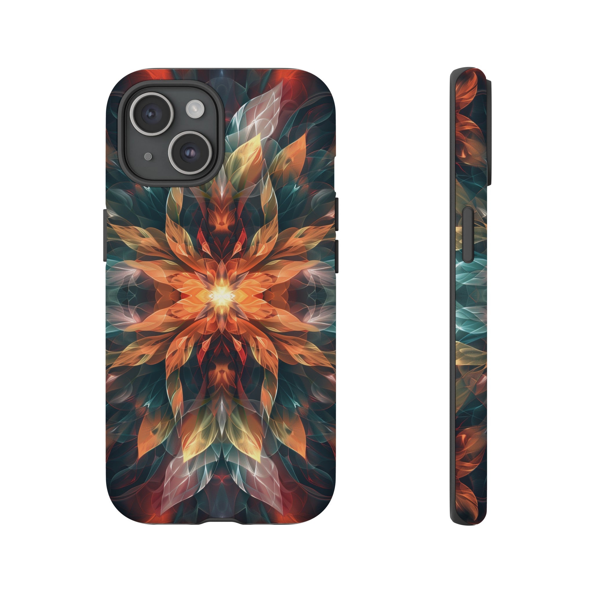 Radiant Bloom Fusion Tough Case